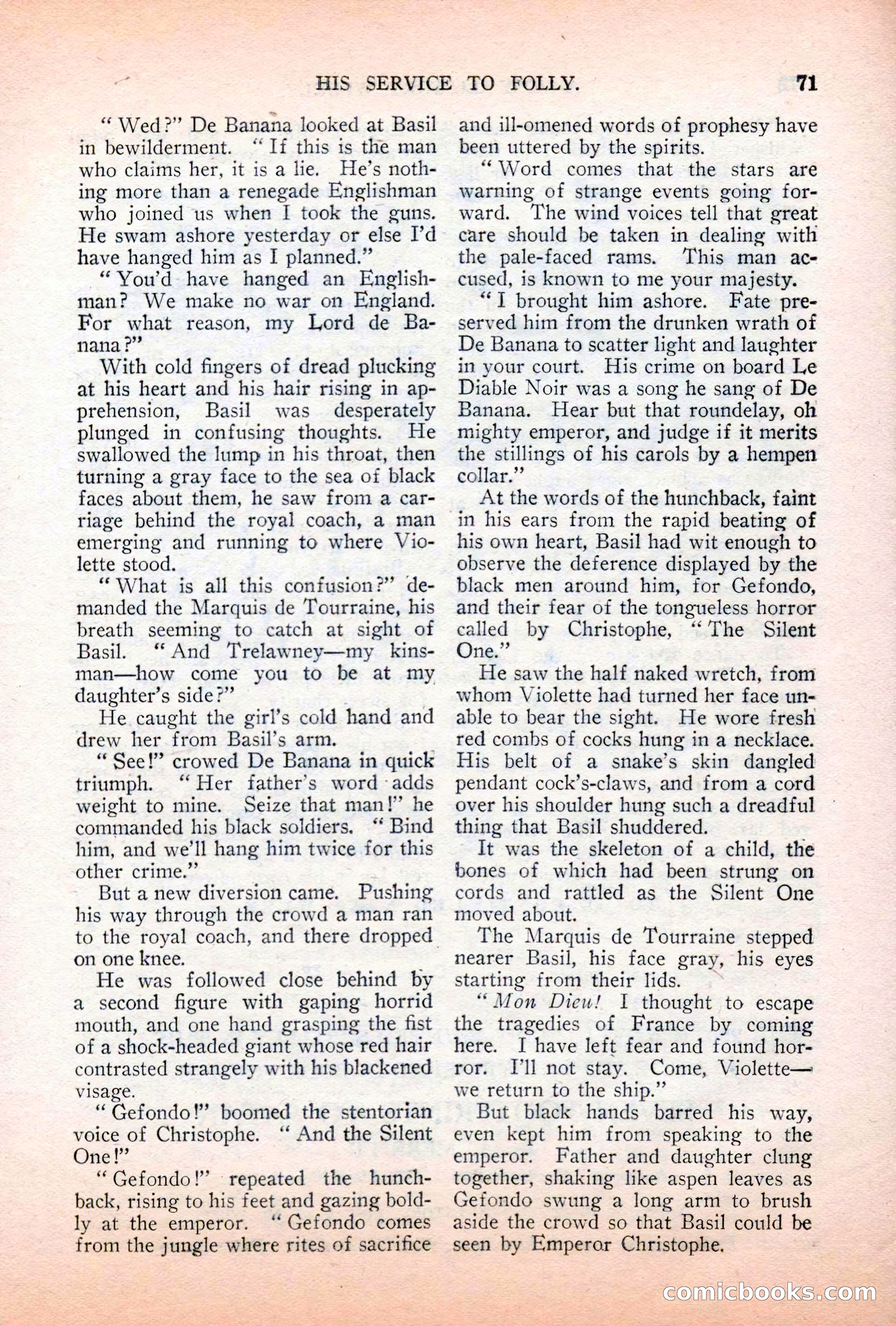 Argosy All-Story Weekly, April 7, 1928 — page 81 of 160