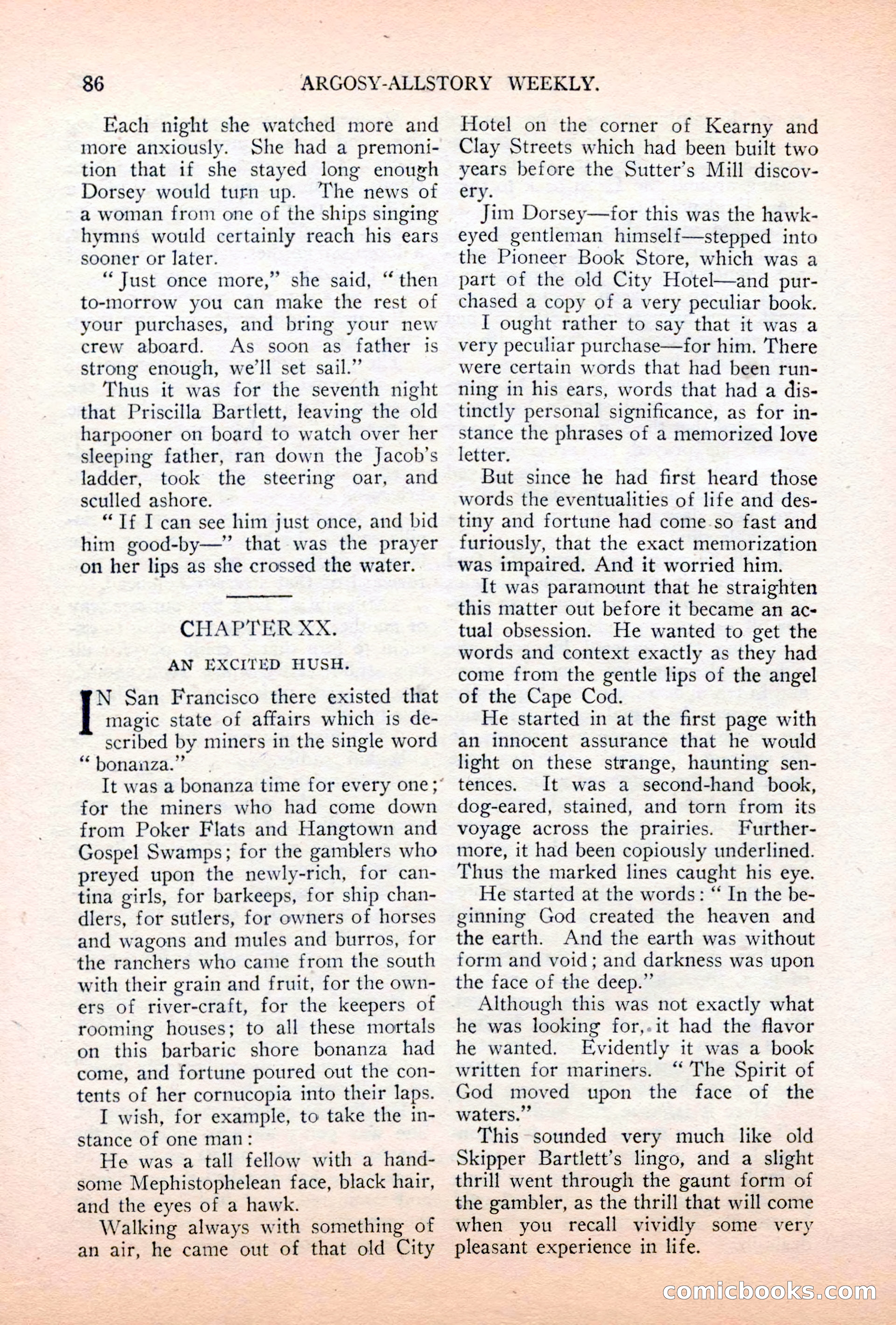 Argosy All-Story Weekly, April 7, 1928 — page 96 of 160