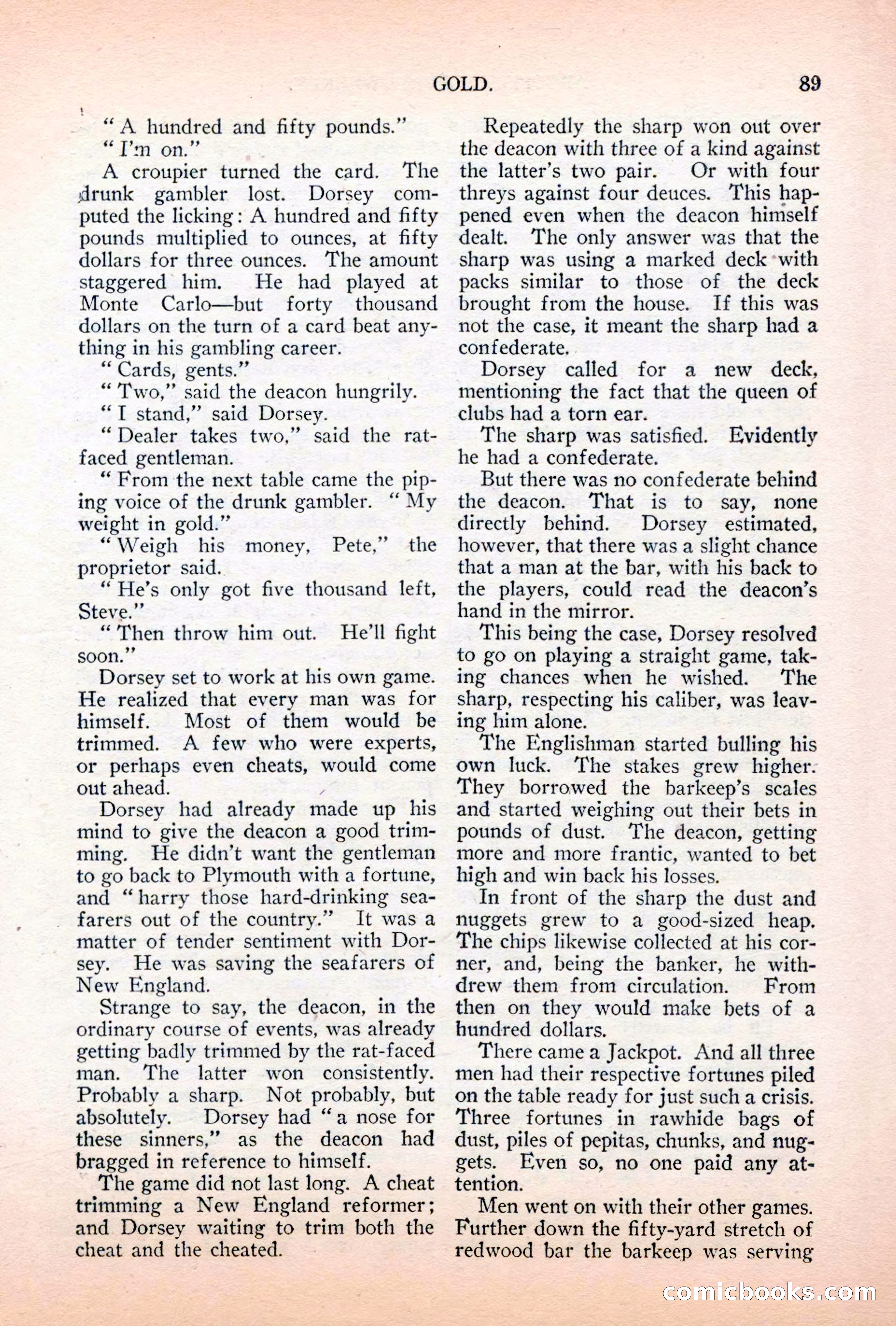 Argosy All-Story Weekly, April 7, 1928 — page 99 of 160