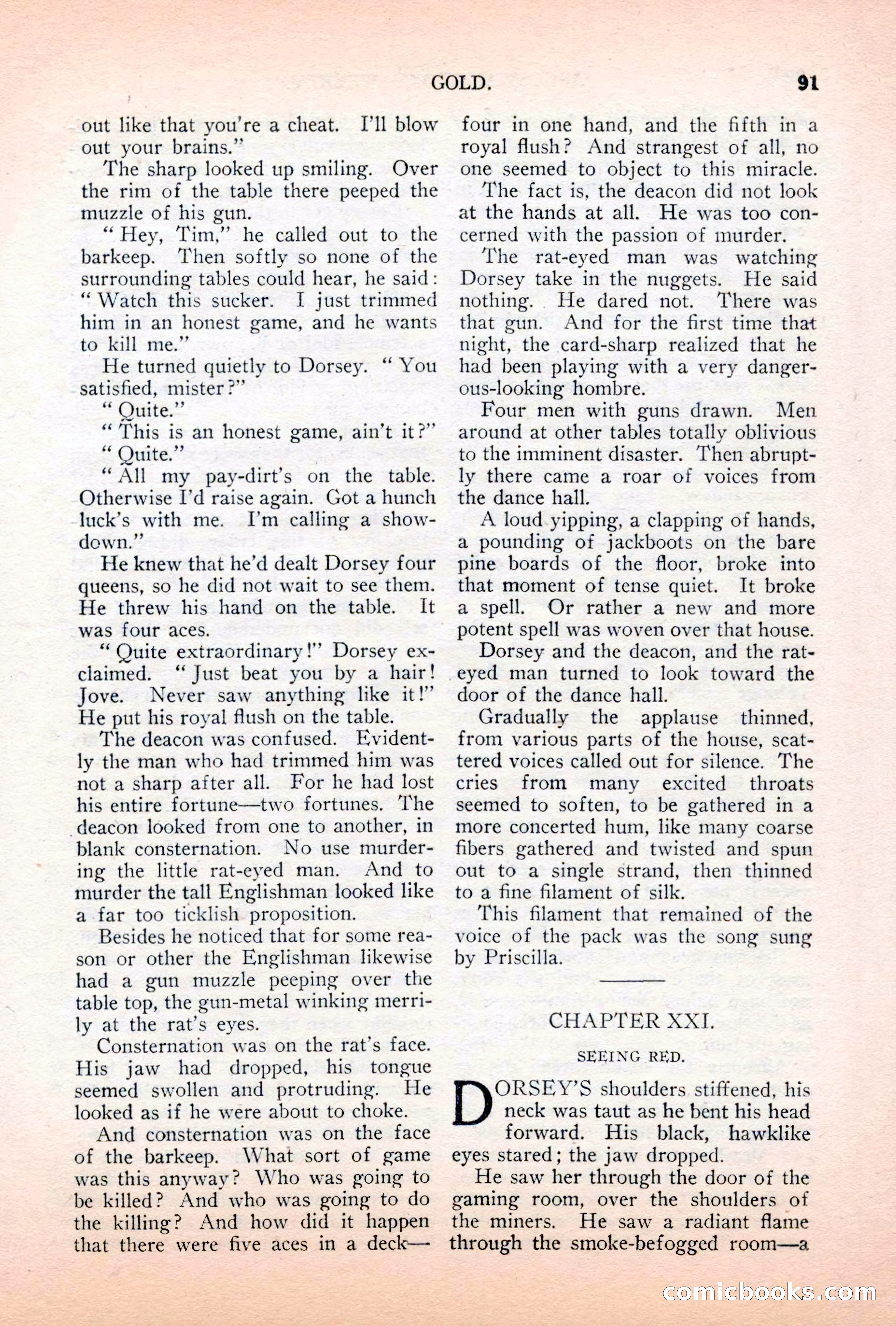 Argosy All-Story Weekly, April 7, 1928 — page 101 of 160