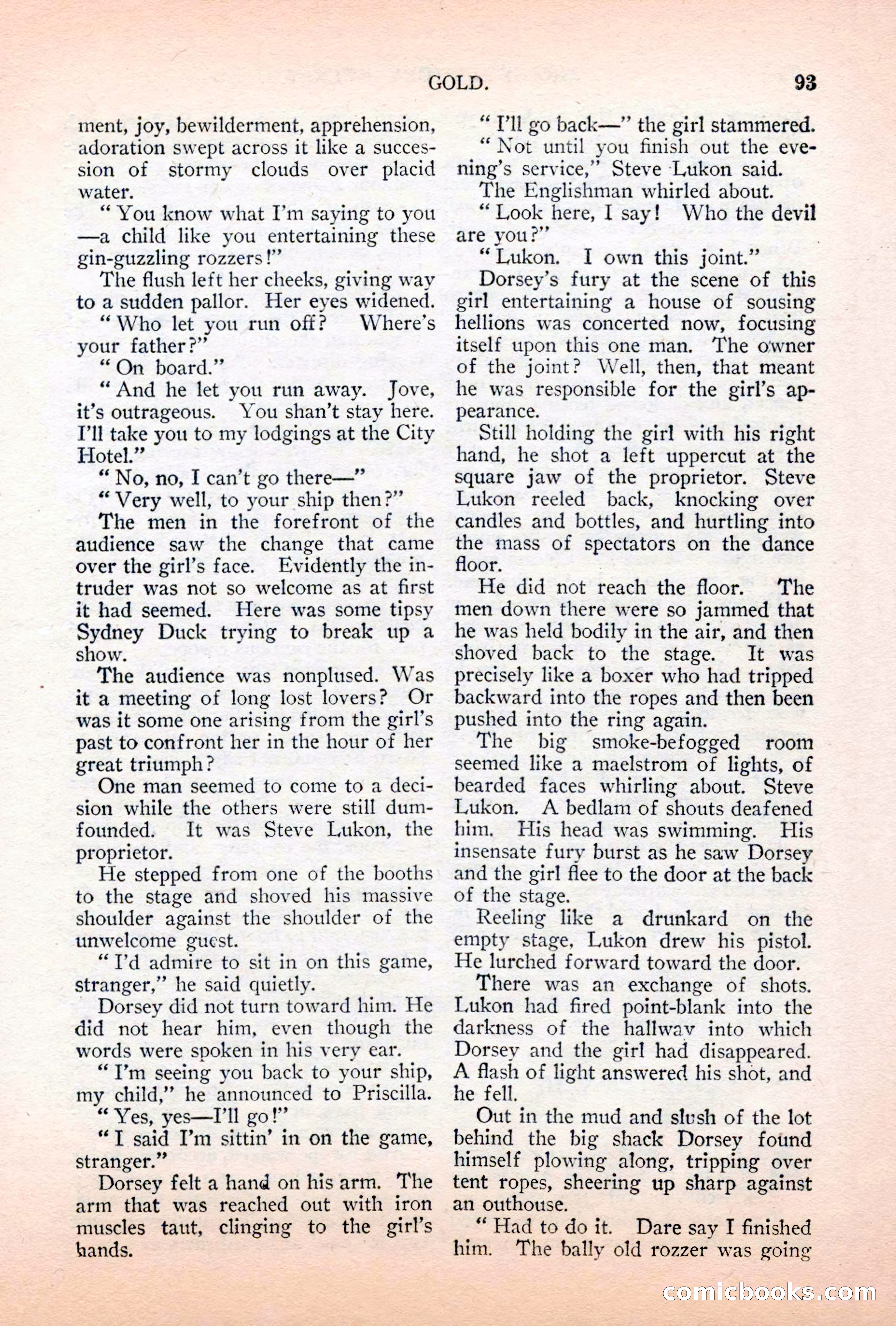 Argosy All-Story Weekly, April 7, 1928 — page 103 of 160