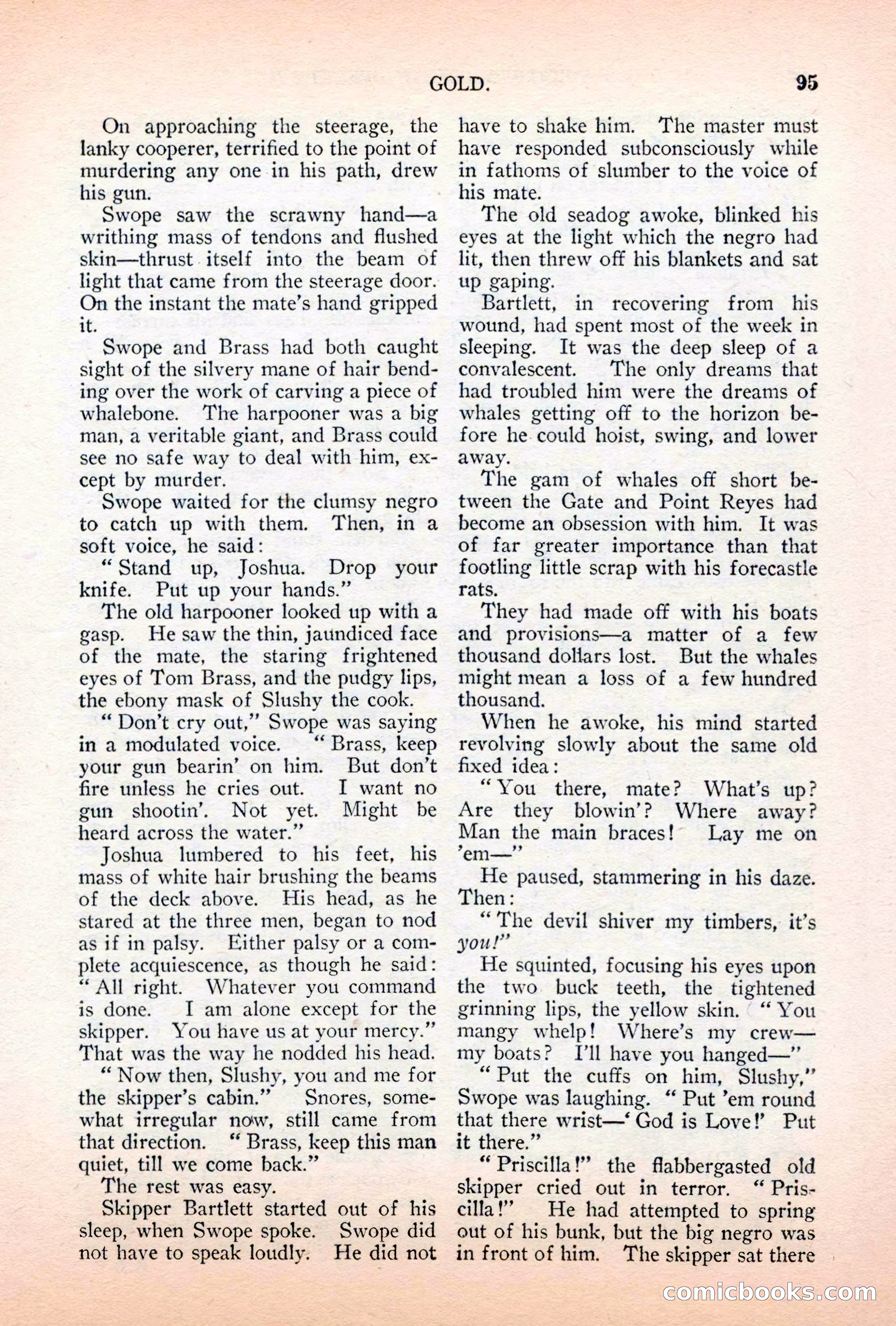 Argosy All-Story Weekly, April 7, 1928 — page 105 of 160