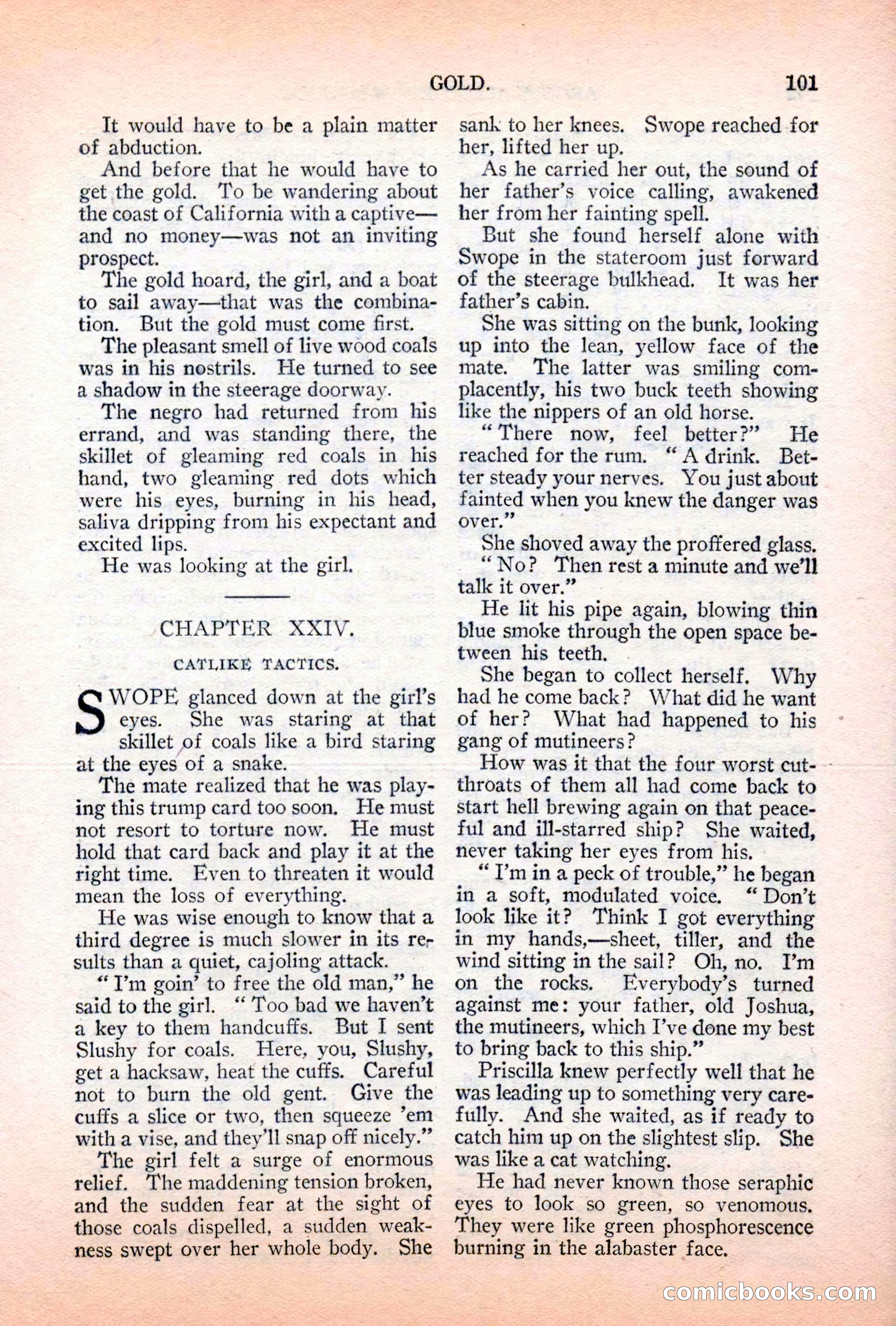 Argosy All-Story Weekly, April 7, 1928 — page 111 of 160