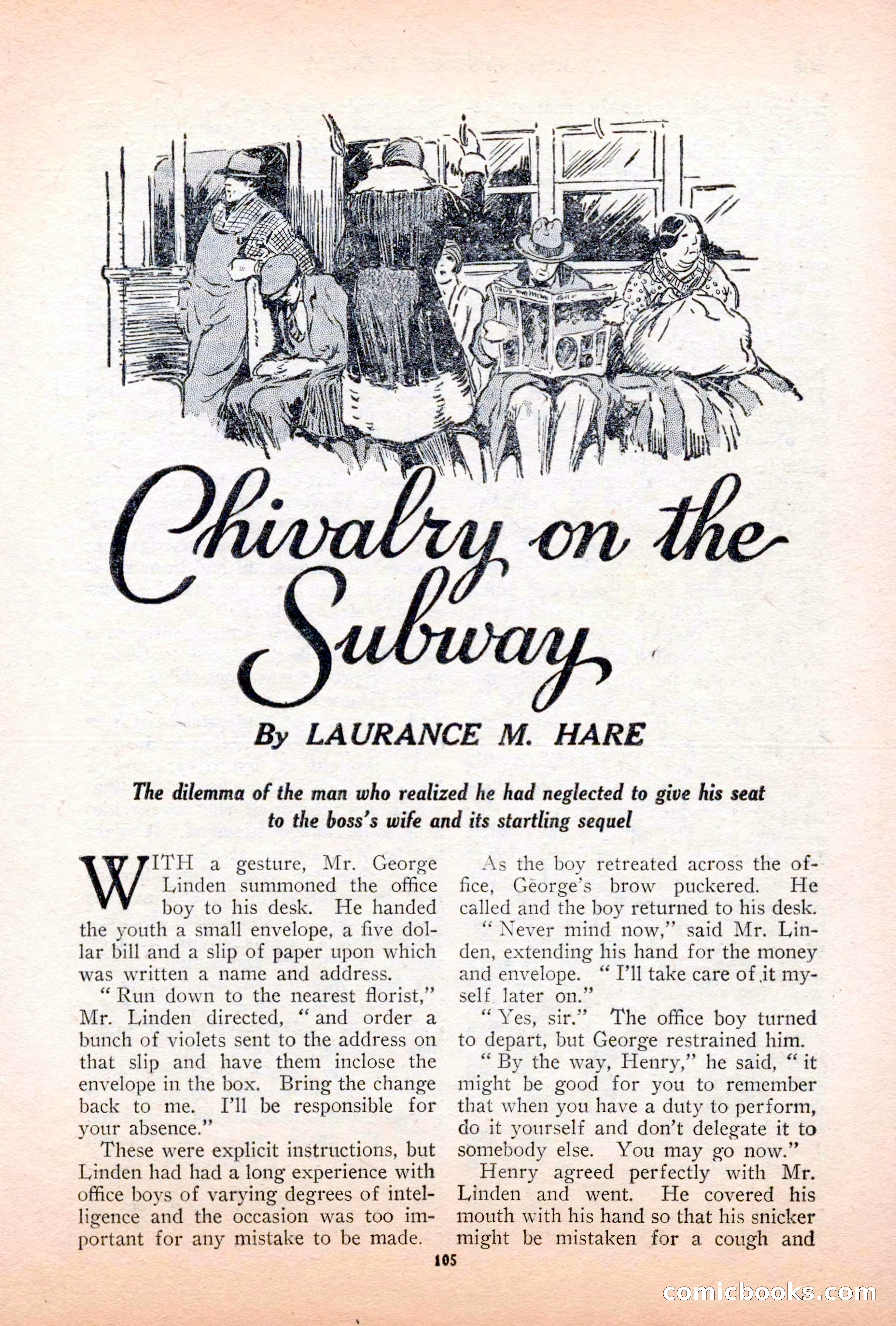 Argosy All-Story Weekly, April 7, 1928 — page 115 of 160