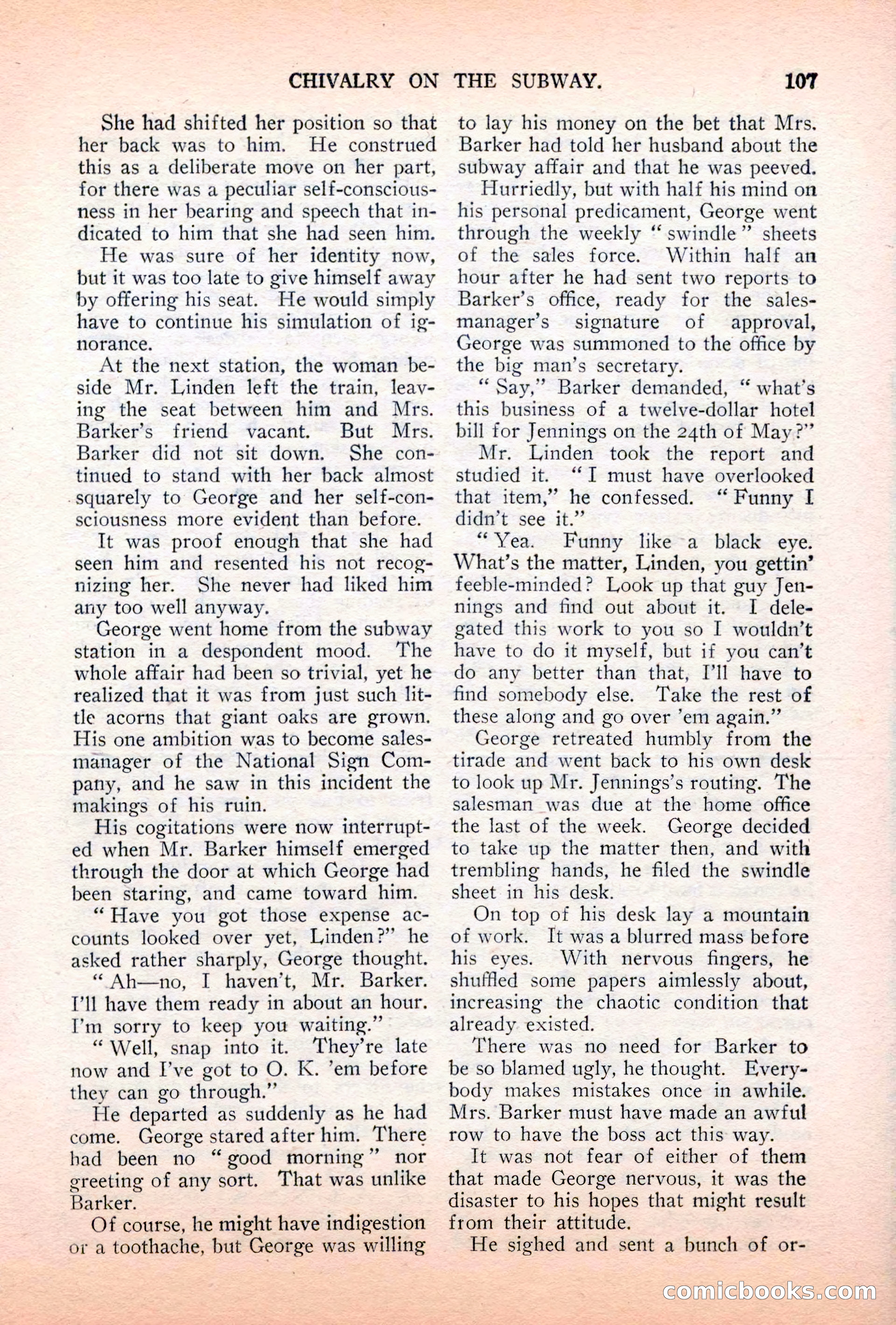 Argosy All-Story Weekly, April 7, 1928 — page 117 of 160