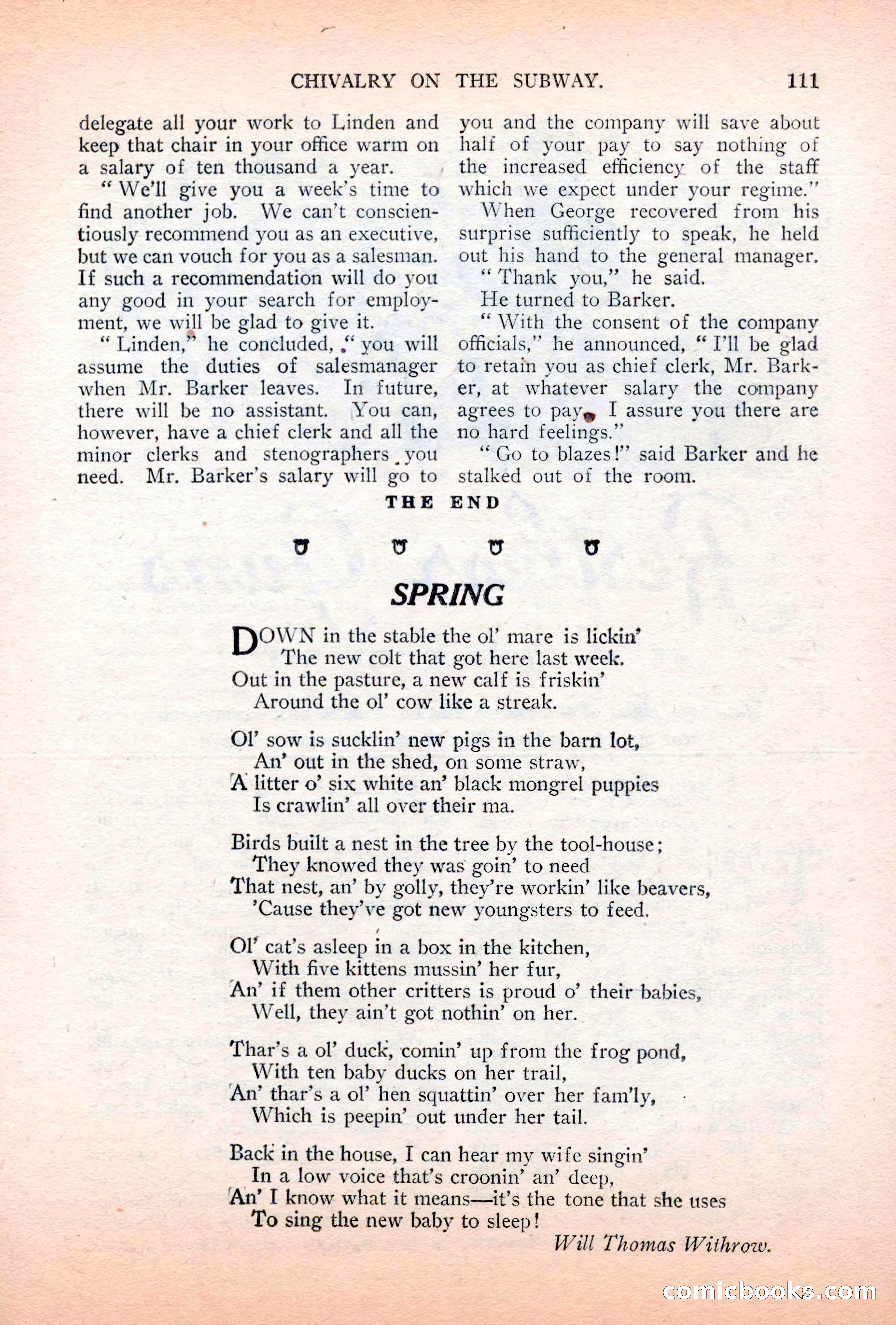 Argosy All-Story Weekly, April 7, 1928 — page 121 of 160