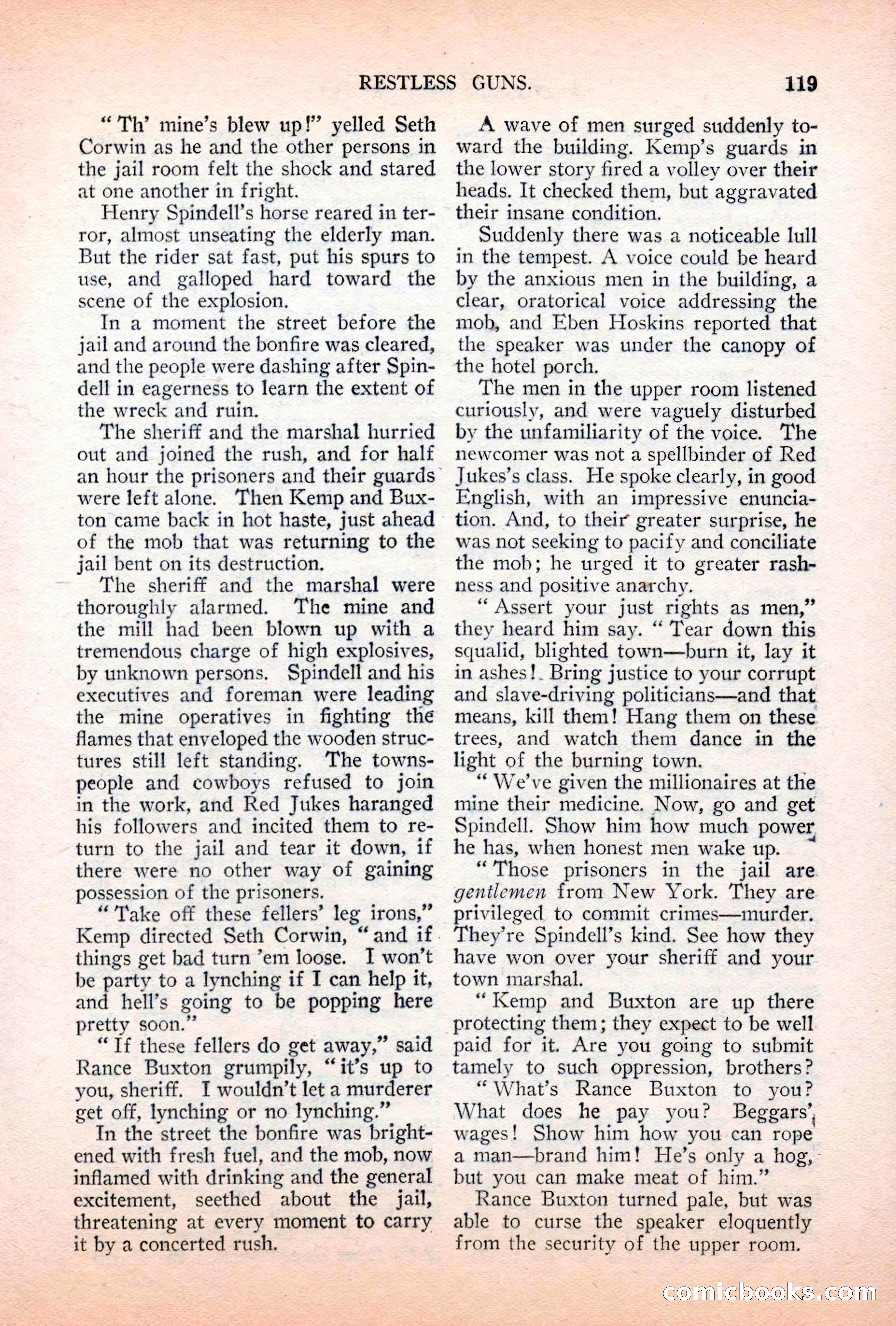Argosy All-Story Weekly, April 7, 1928 — page 129 of 160