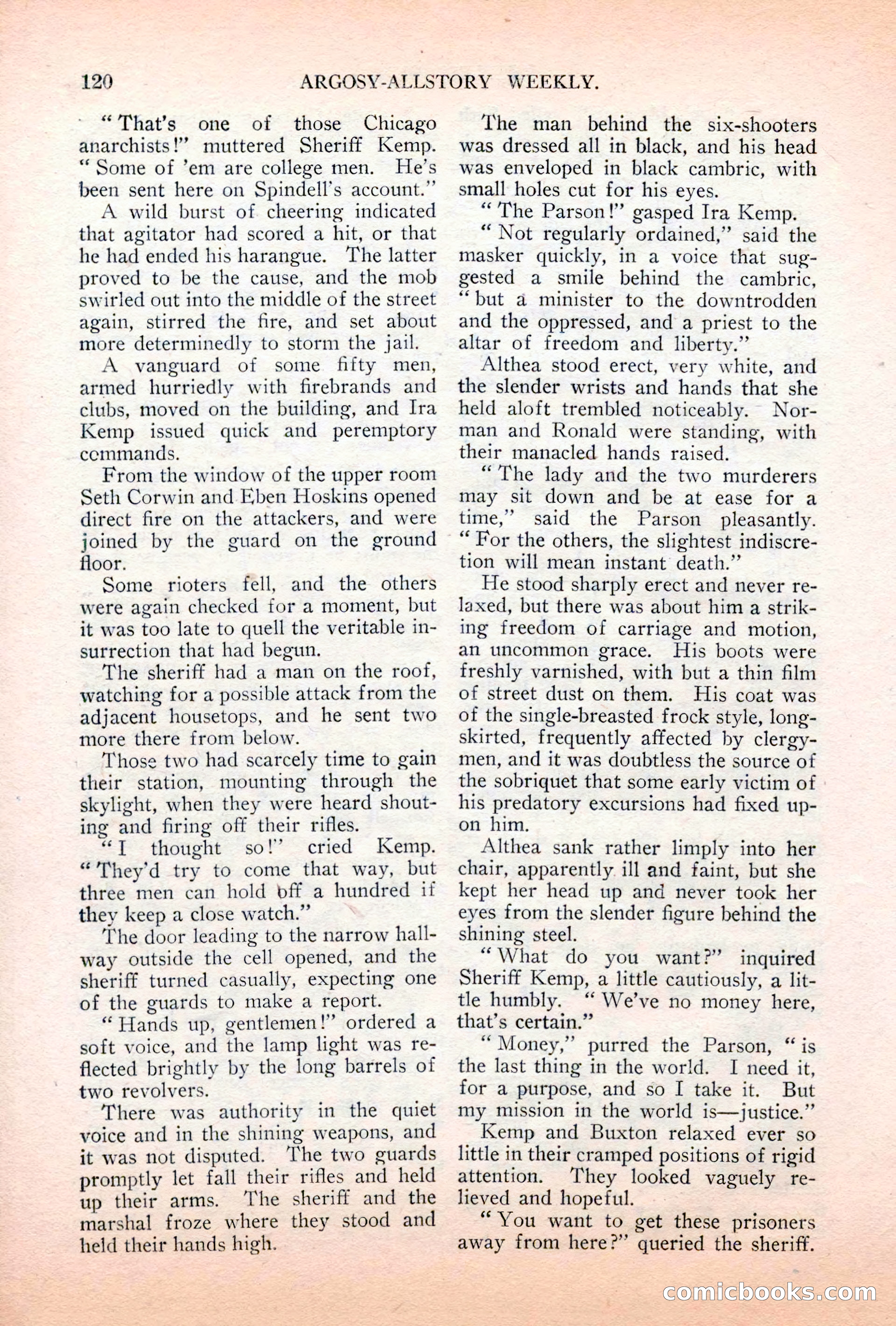 Argosy All-Story Weekly, April 7, 1928 — page 130 of 160