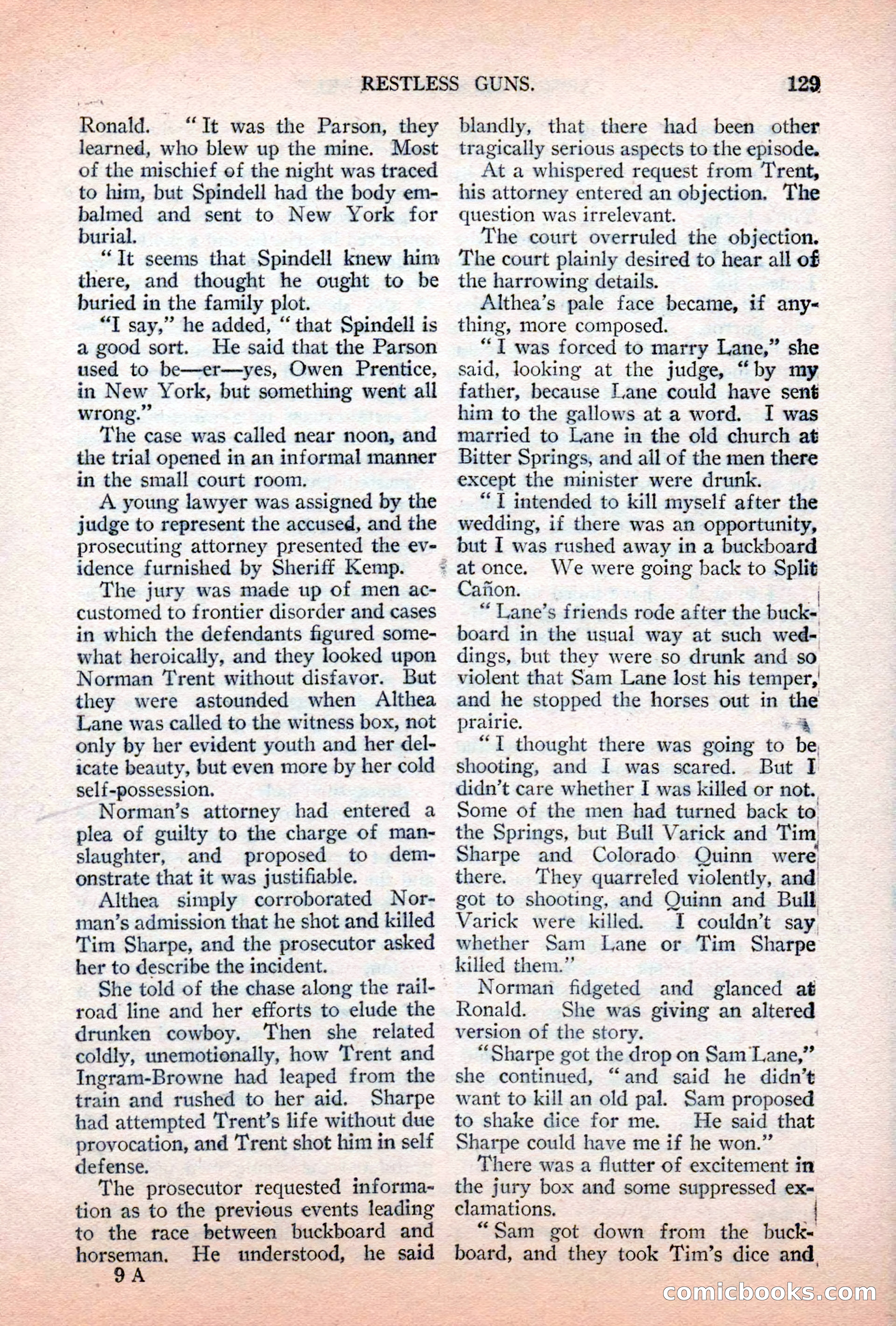 Argosy All-Story Weekly, April 7, 1928 — page 139 of 160