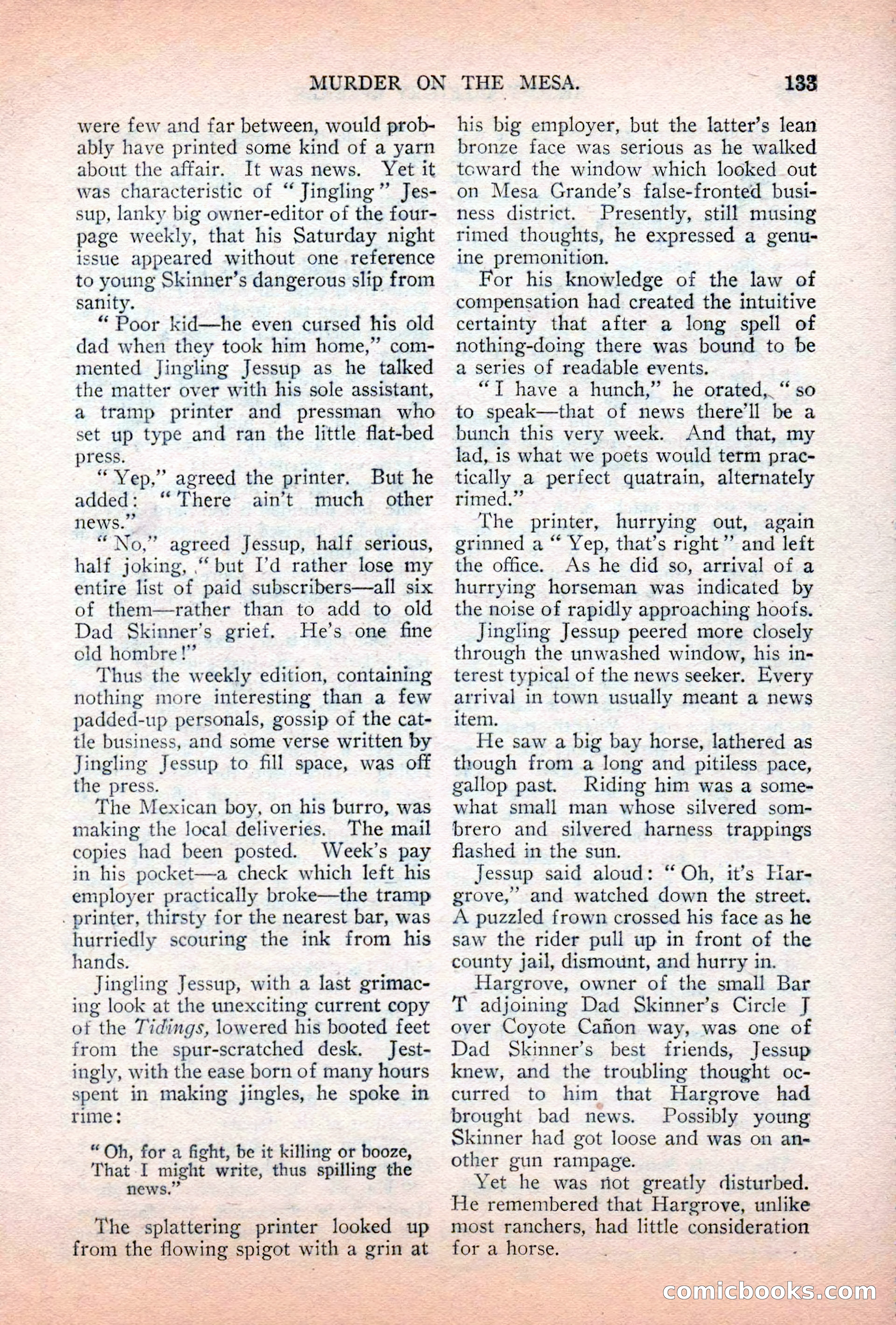 Argosy All-Story Weekly, April 7, 1928 — page 143 of 160