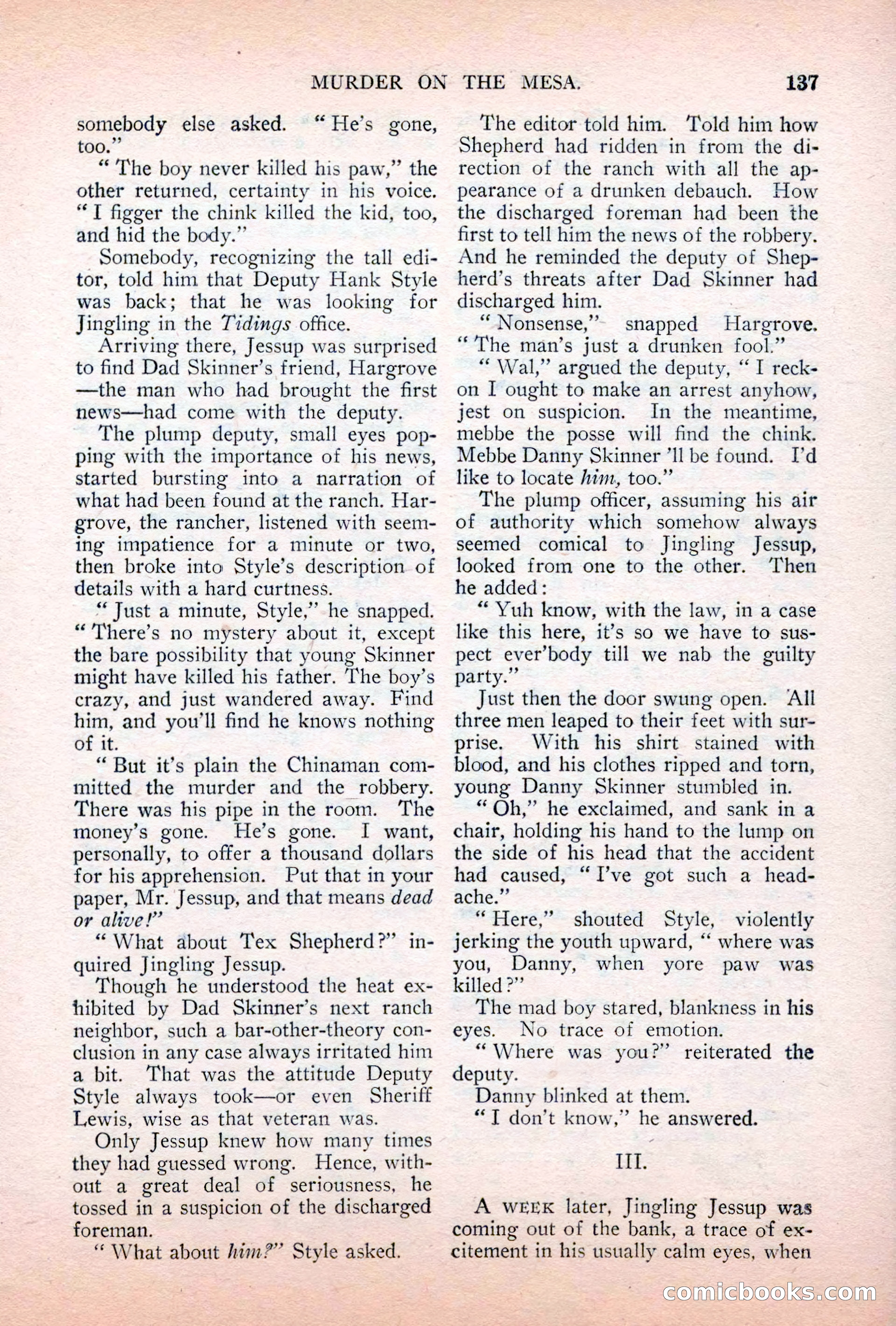 Argosy All-Story Weekly, April 7, 1928 — page 147 of 160