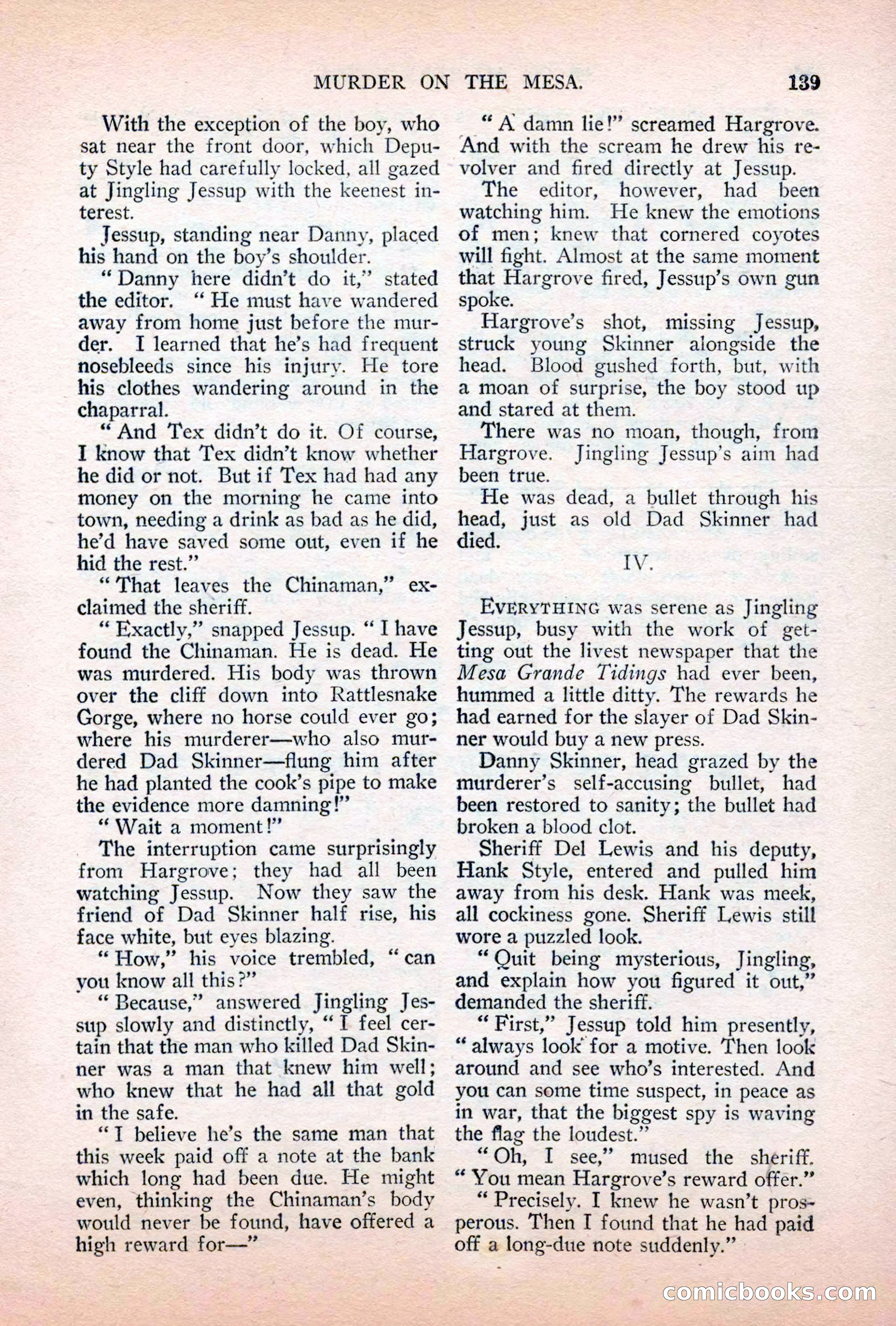 Argosy All-Story Weekly, April 7, 1928 — page 149 of 160