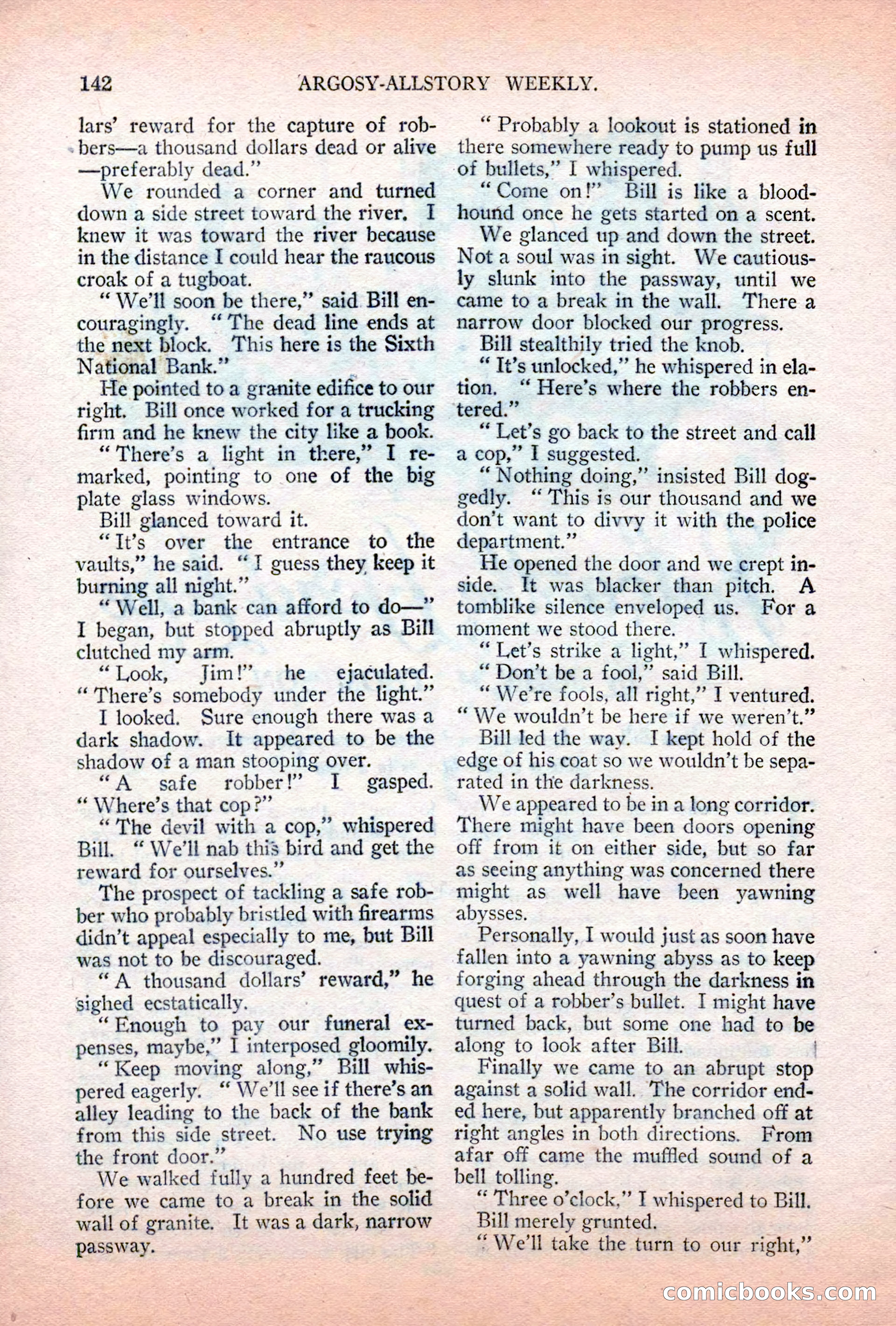 Argosy All-Story Weekly, April 7, 1928 — page 152 of 160