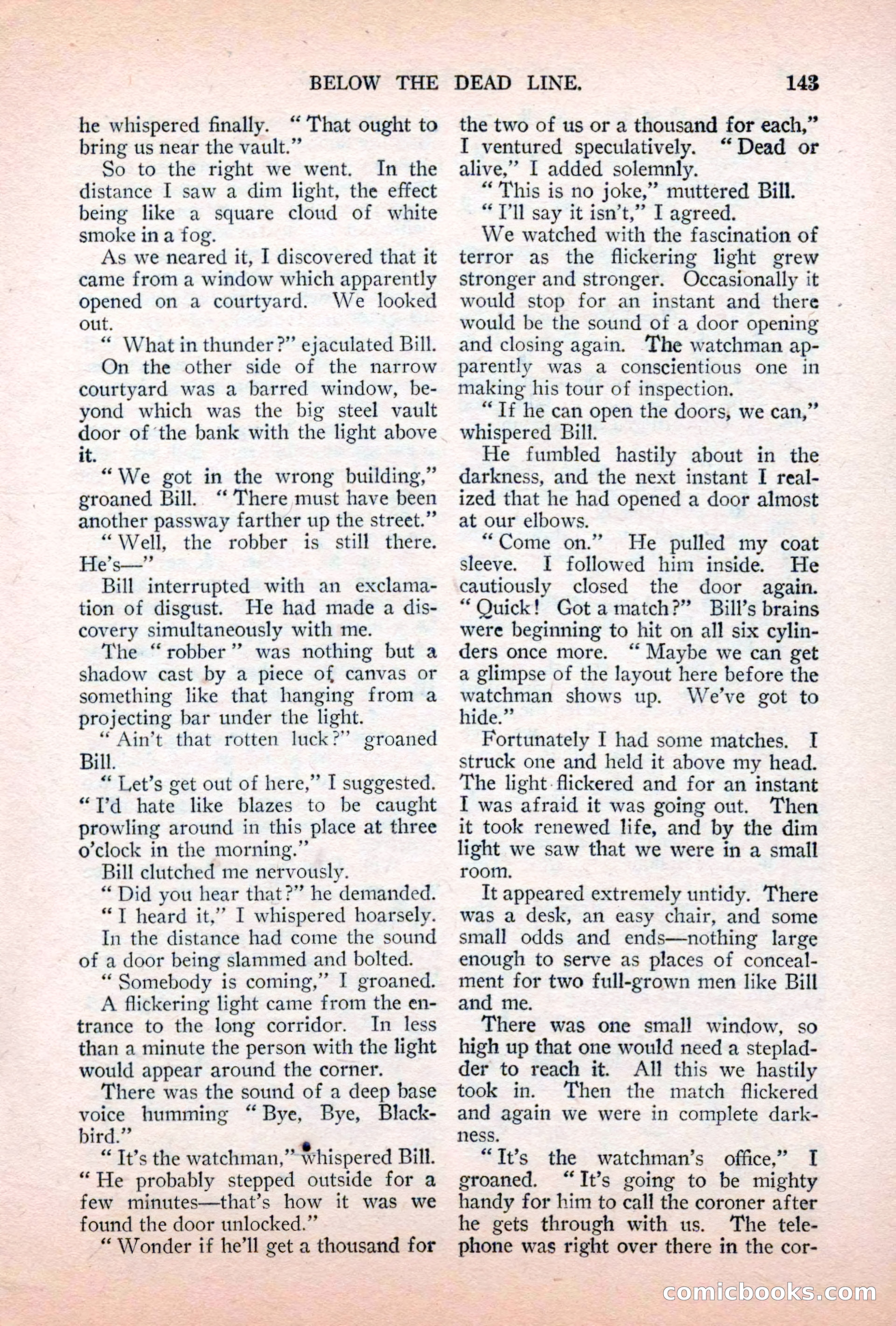 Argosy All-Story Weekly, April 7, 1928 — page 153 of 160