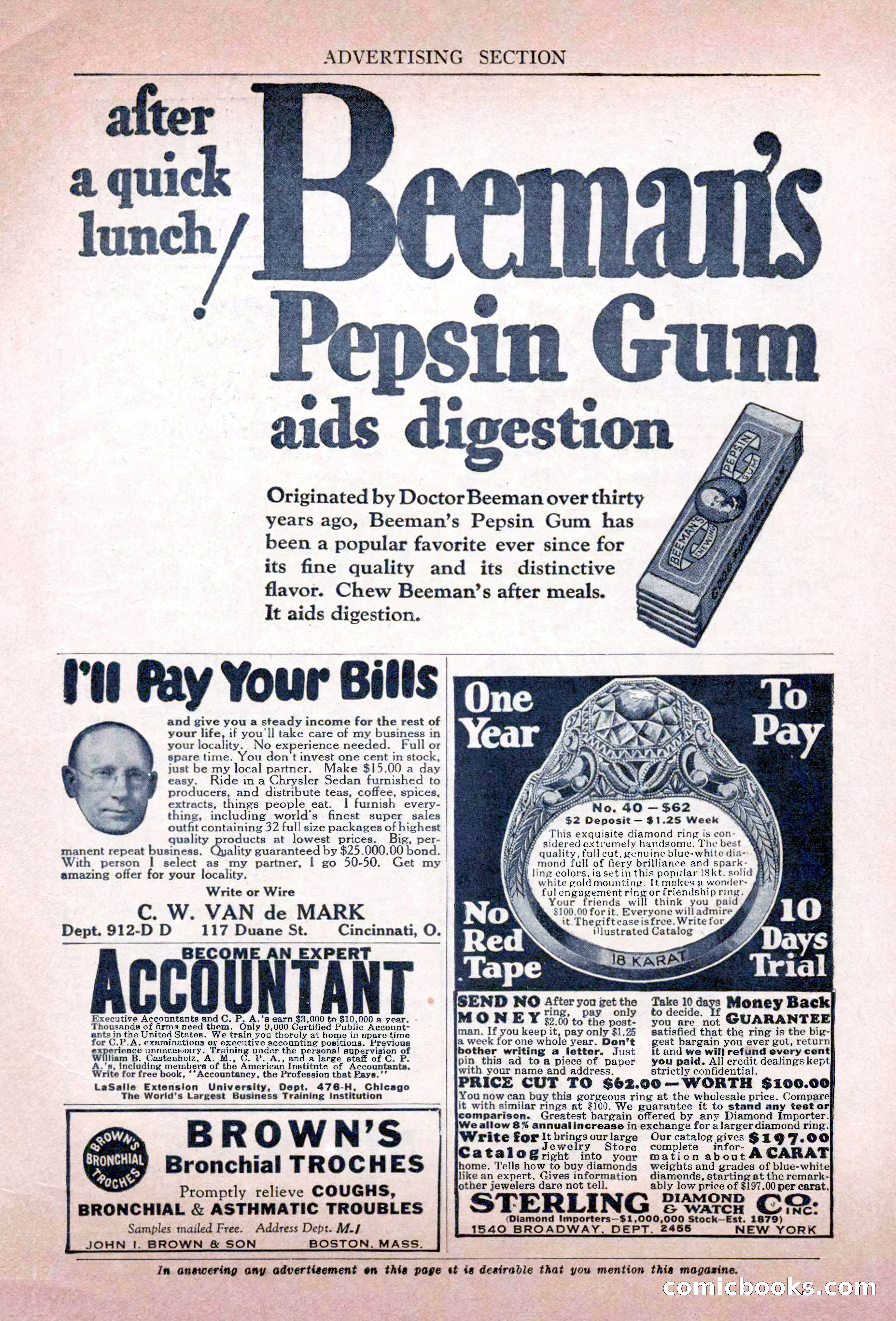 Argosy All-Story Weekly, April 7, 1928 — page 155 of 160
