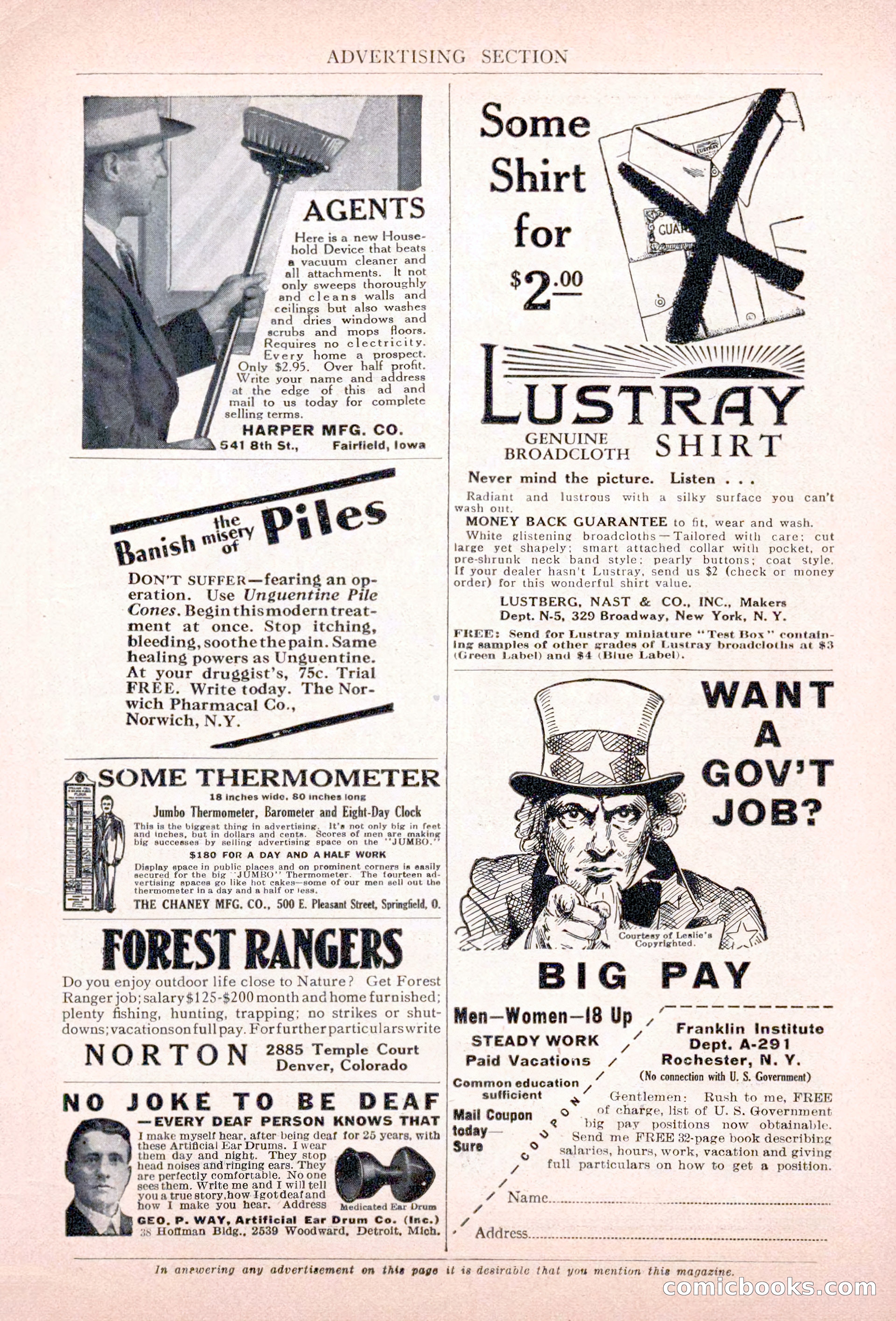Argosy All-Story Weekly, April 7, 1928 — page 157 of 160