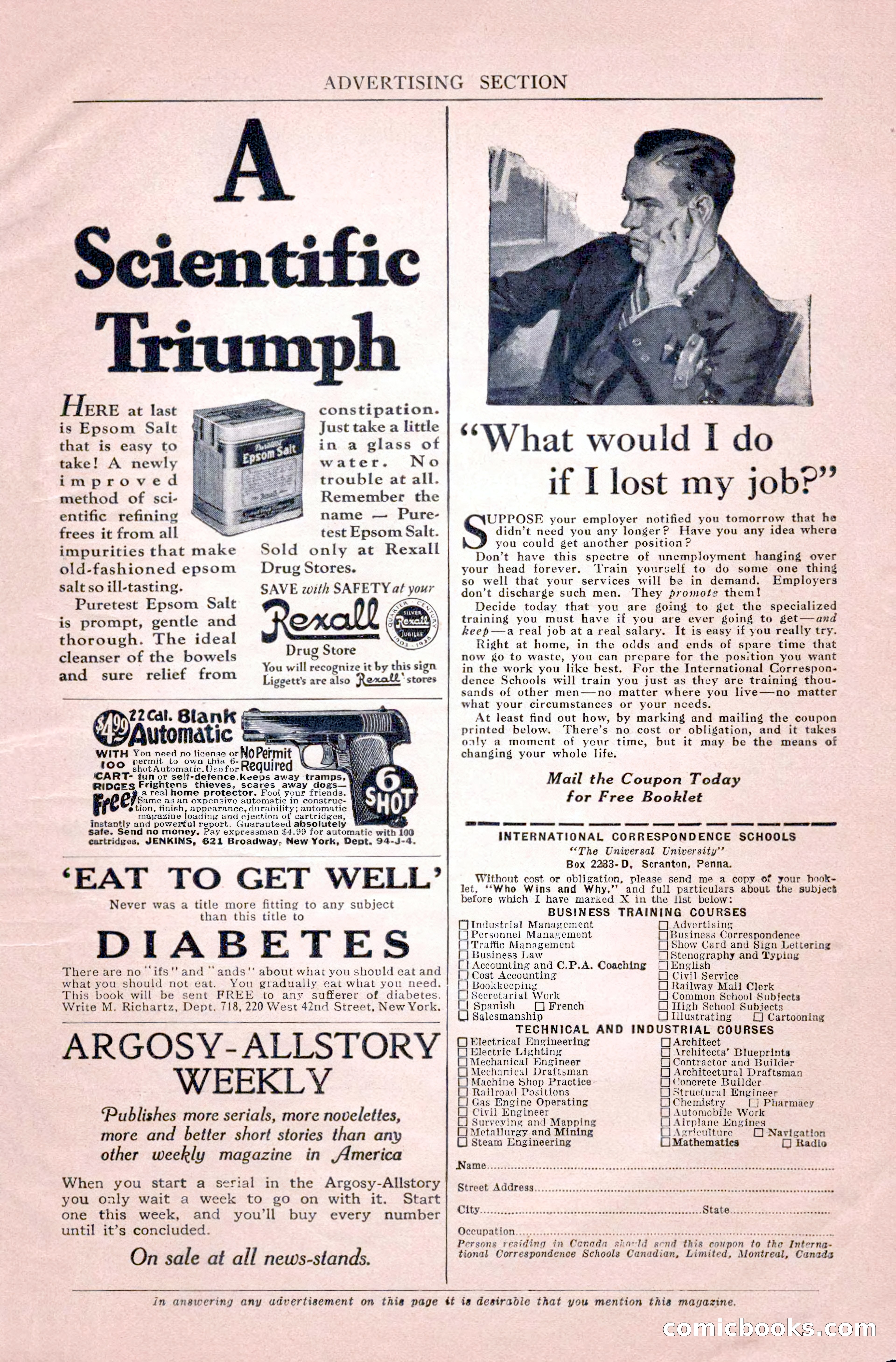 Argosy All-Story Weekly, April 14, 1928 — page 5 of 152