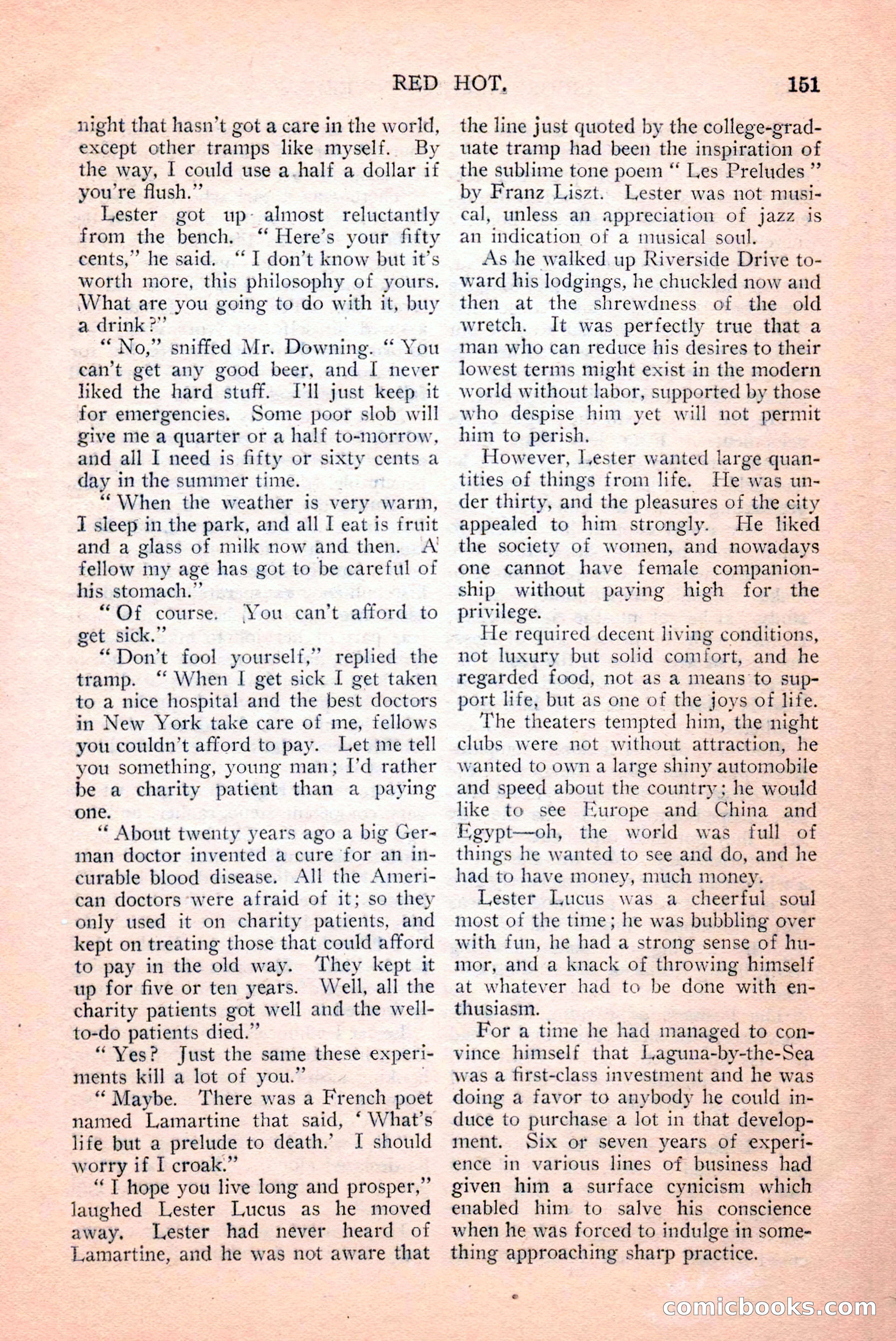 Argosy All-Story Weekly, April 14, 1928 — page 13 of 152