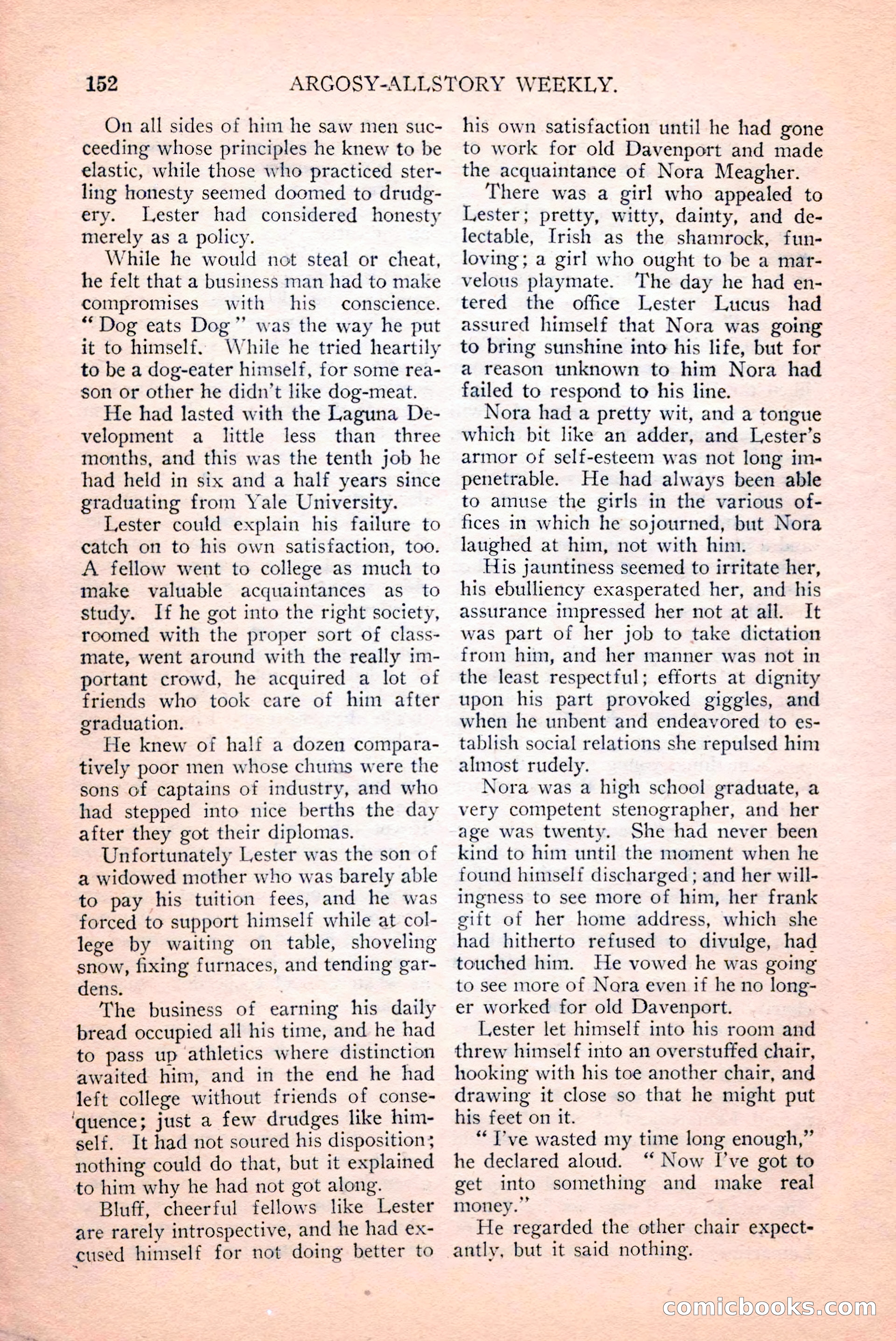 Argosy All-Story Weekly, April 14, 1928 — page 14 of 152