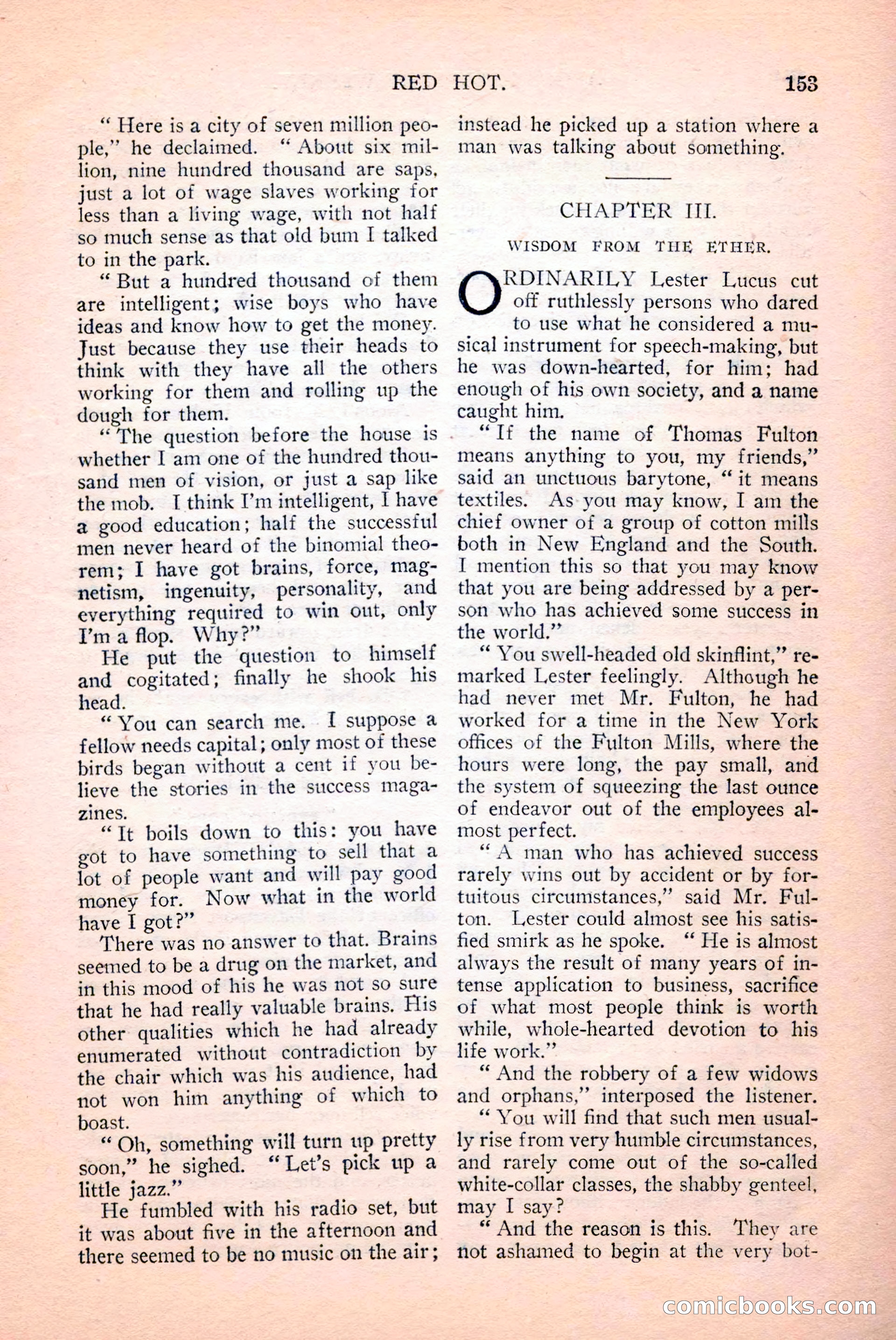 Argosy All-Story Weekly, April 14, 1928 — page 15 of 152