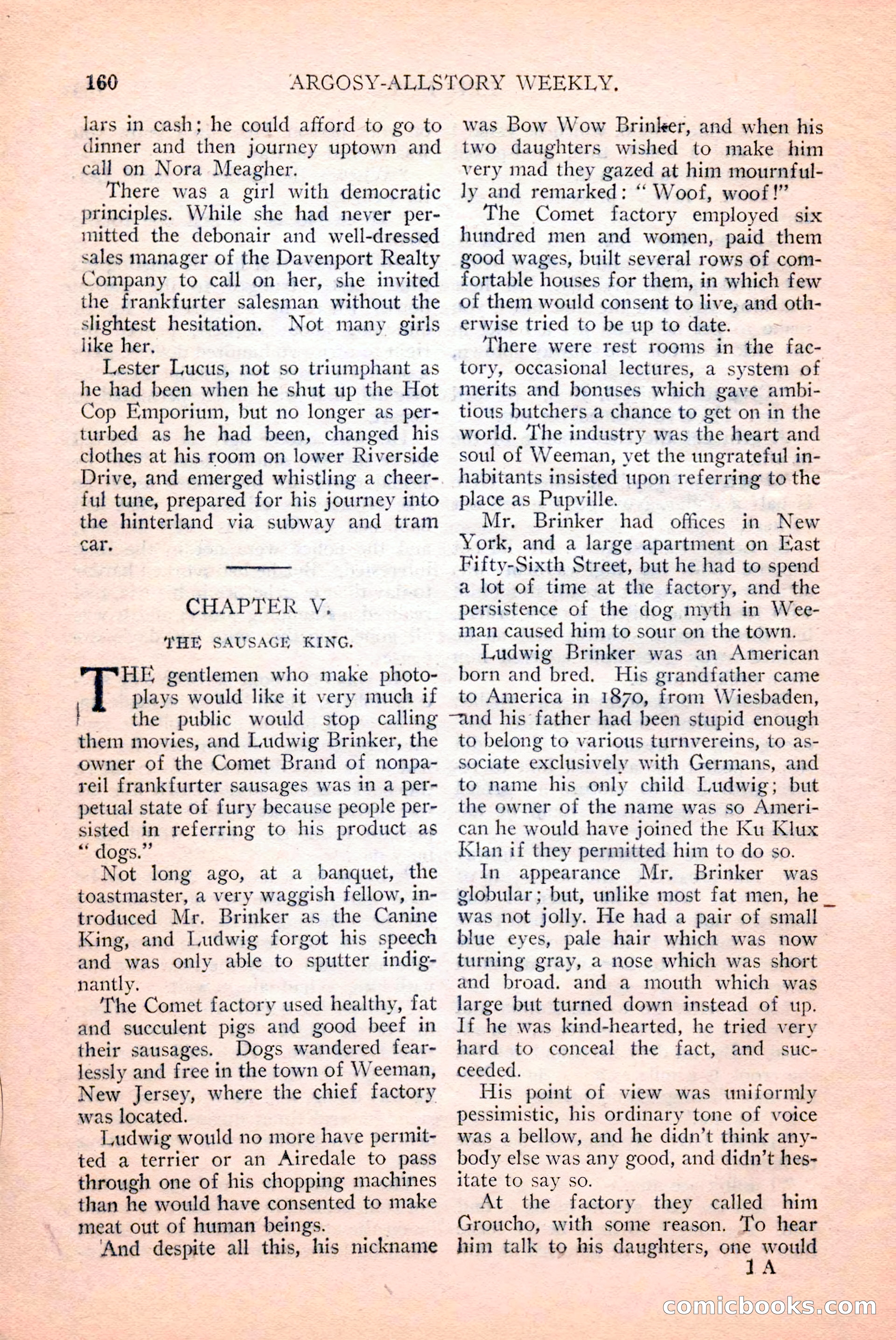 Argosy All-Story Weekly, April 14, 1928 — page 22 of 152