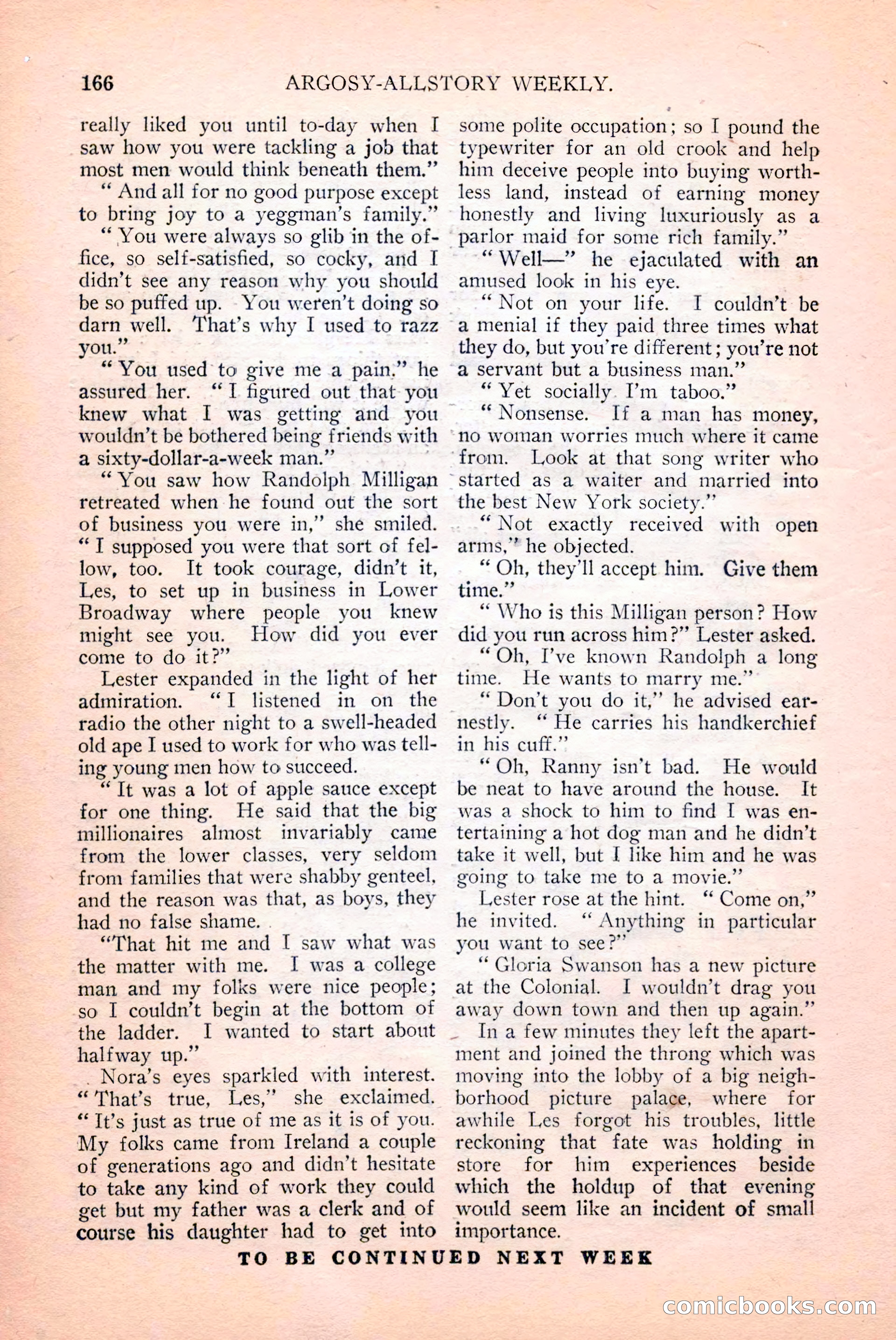 Argosy All-Story Weekly, April 14, 1928 — page 28 of 152