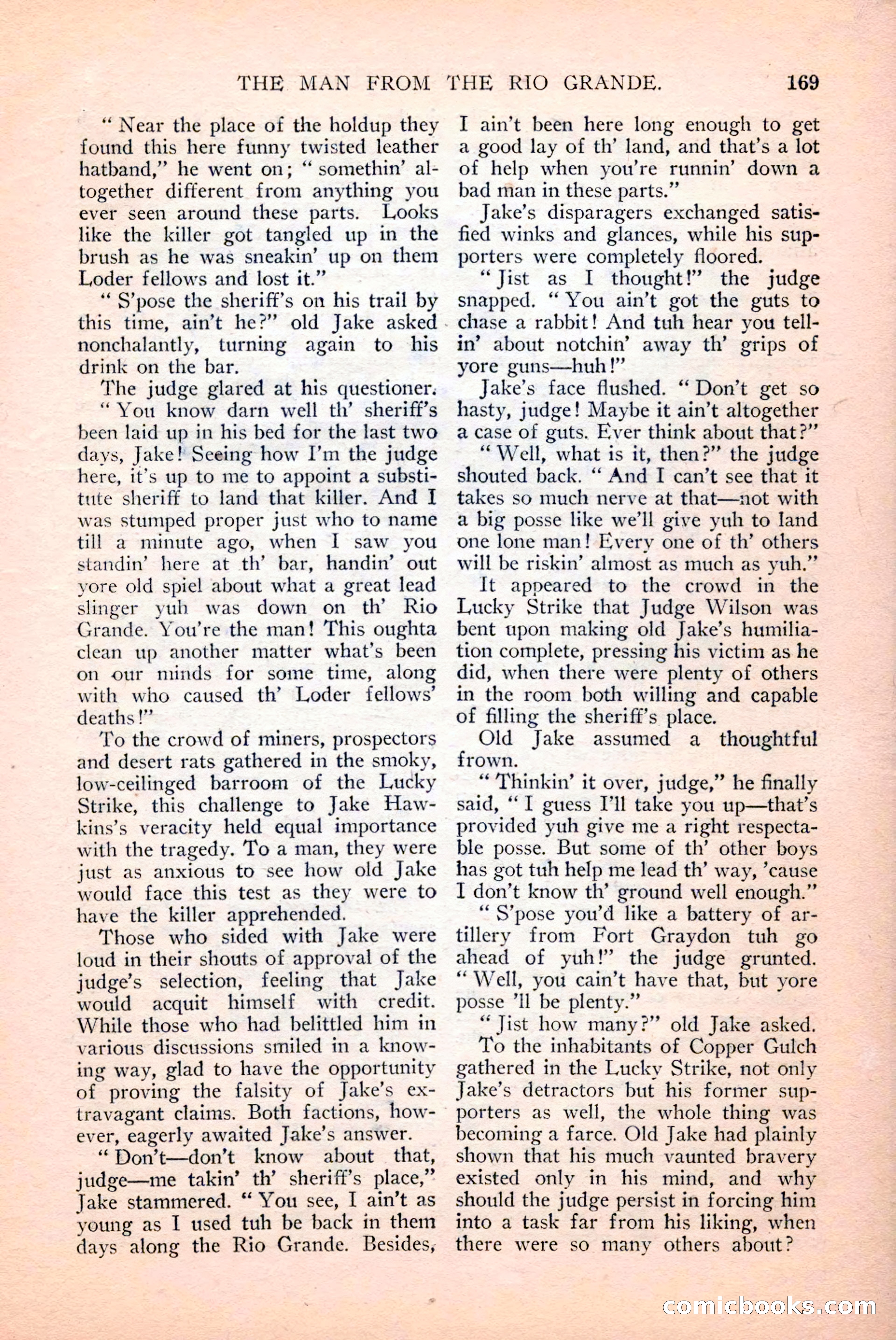 Argosy All-Story Weekly, April 14, 1928 — page 31 of 152