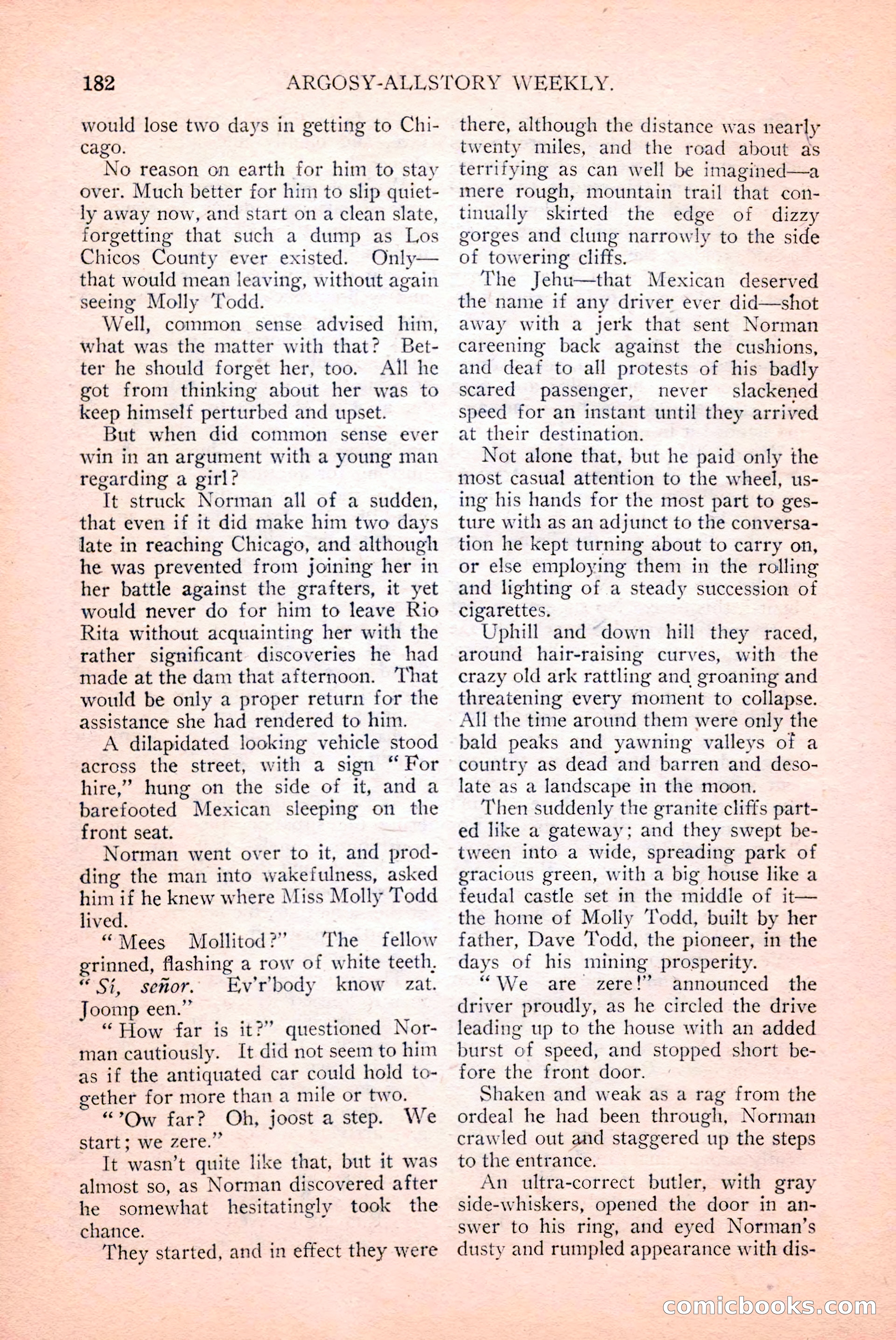 Argosy All-Story Weekly, April 14, 1928 — page 44 of 152
