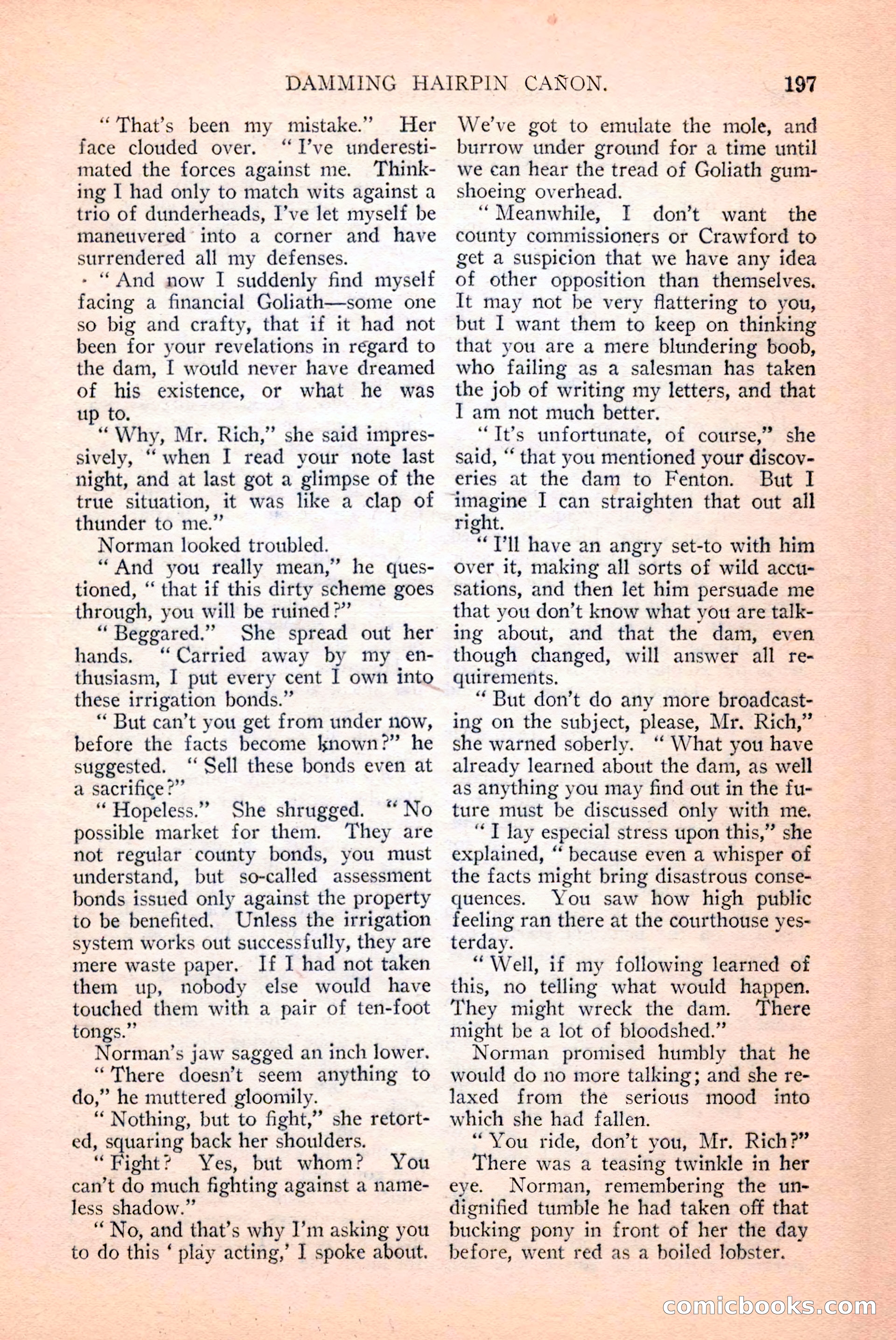Argosy All-Story Weekly, April 14, 1928 — page 59 of 152