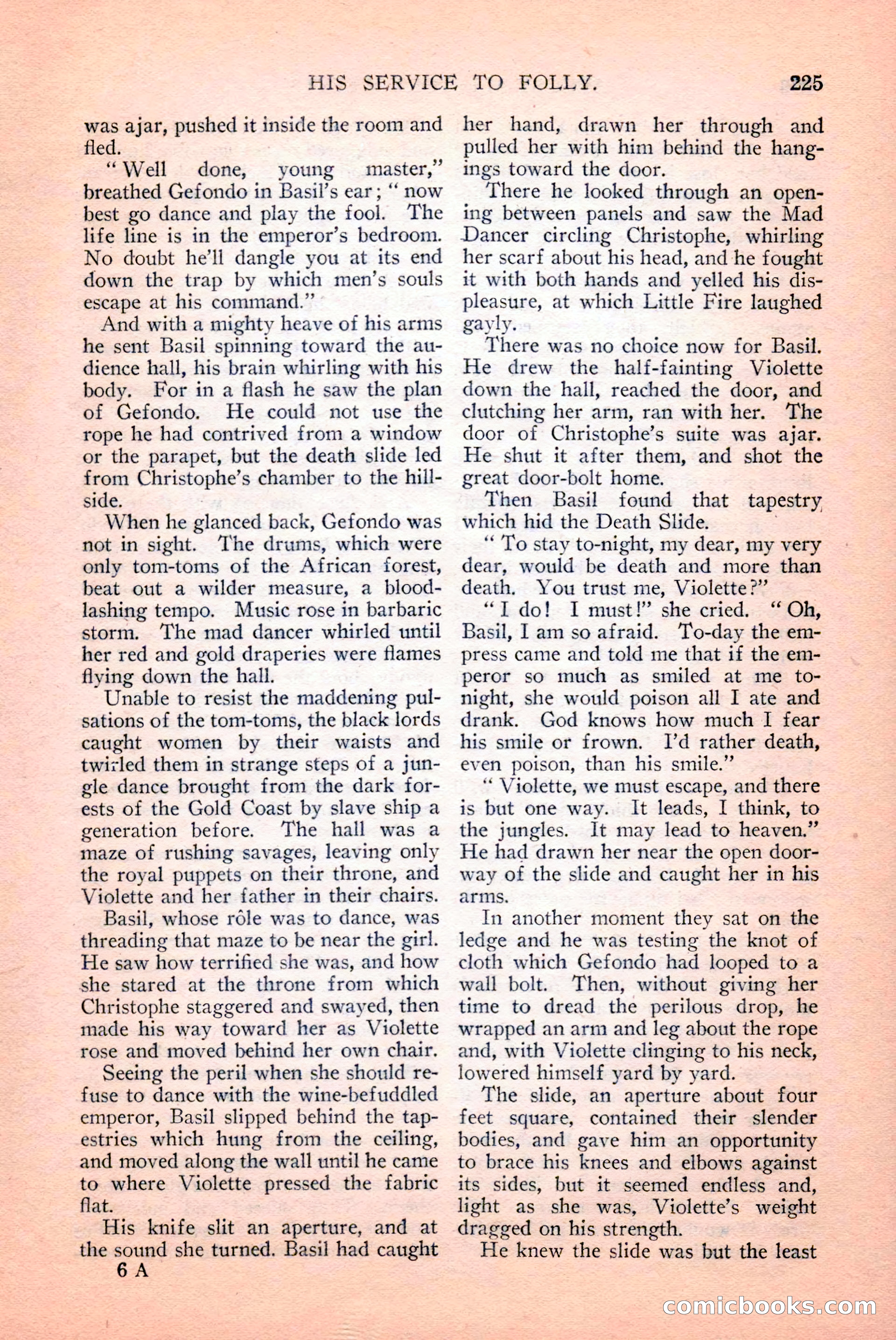 Argosy All-Story Weekly, April 14, 1928 — page 87 of 152