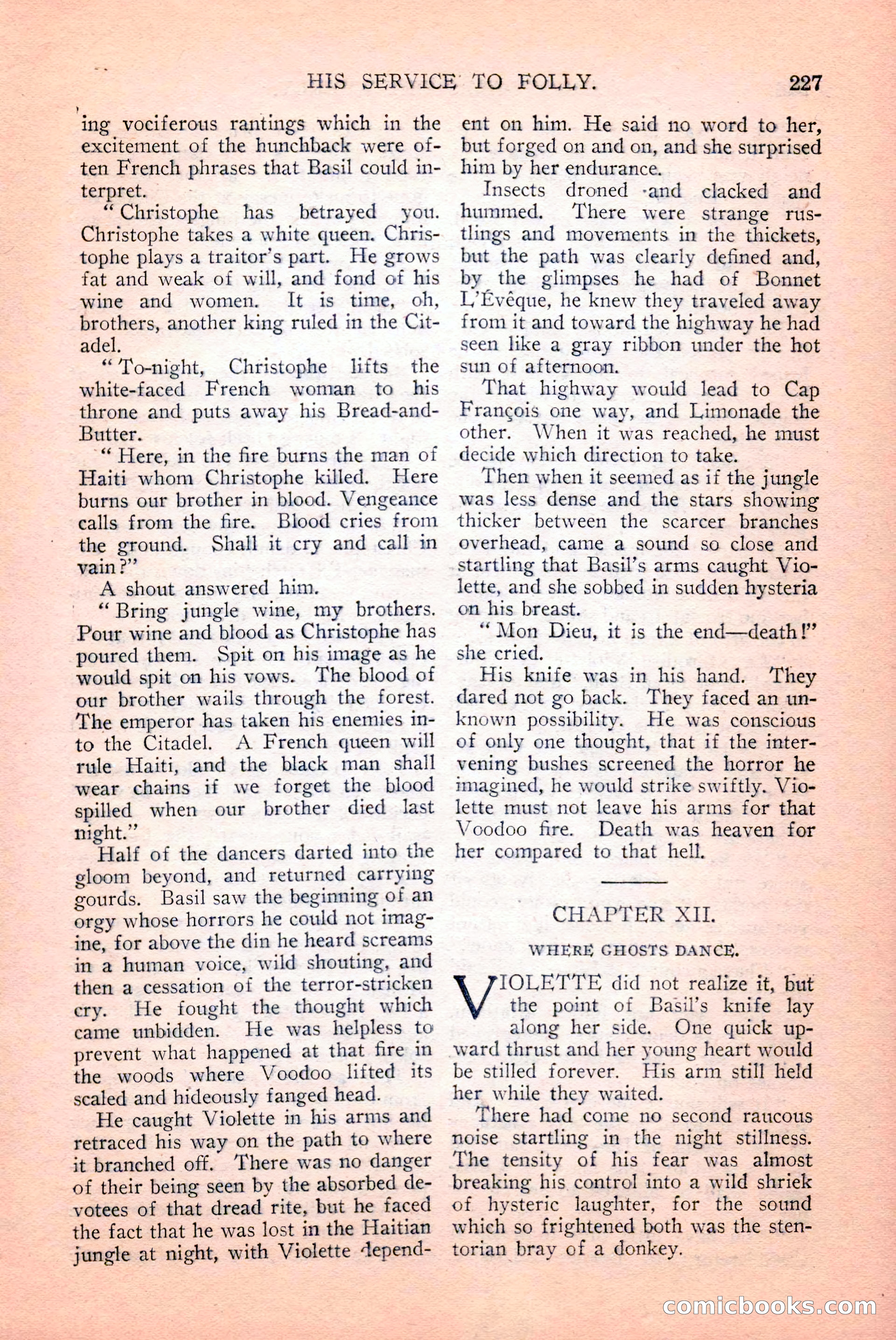 Argosy All-Story Weekly, April 14, 1928 — page 89 of 152