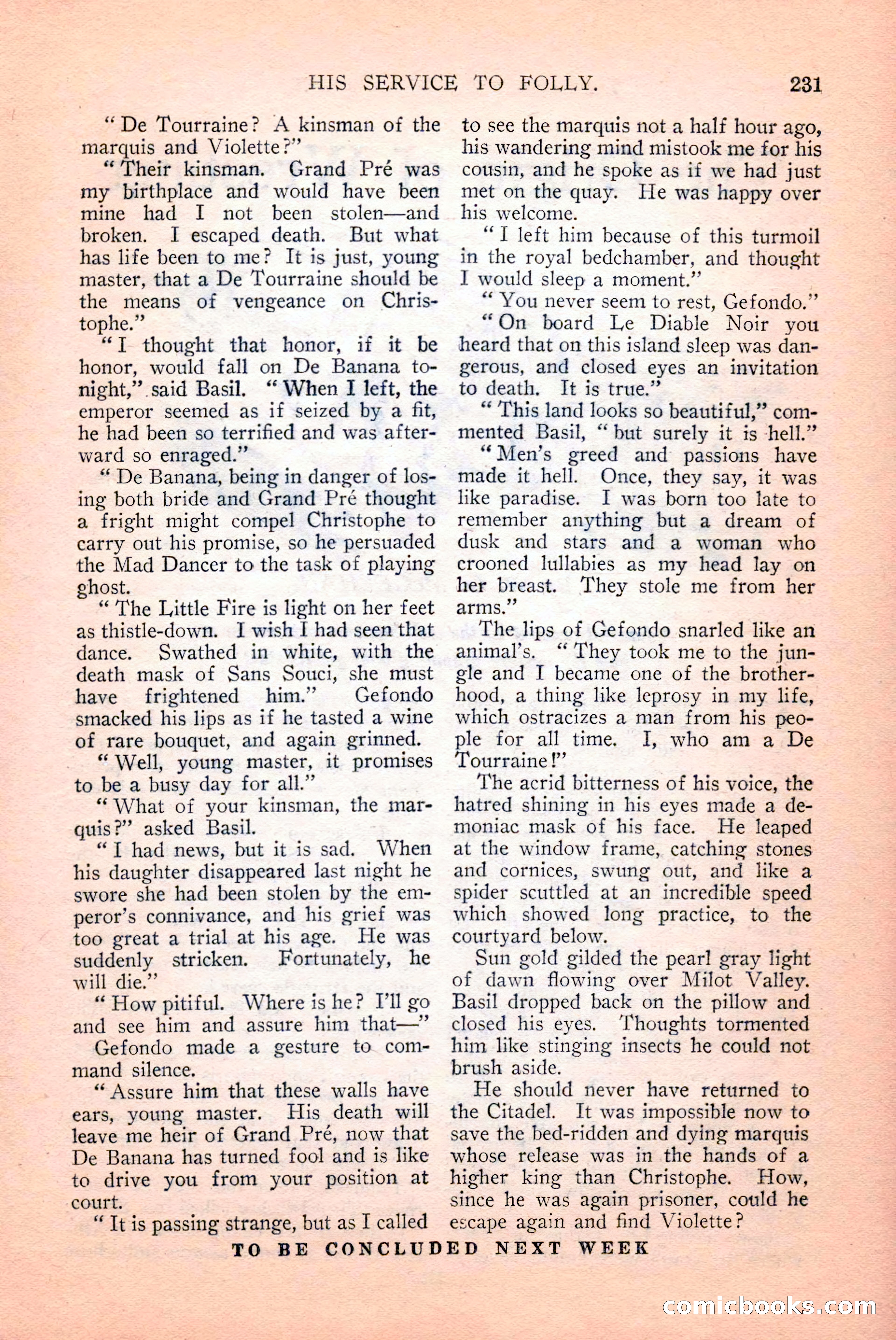Argosy All-Story Weekly, April 14, 1928 — page 93 of 152