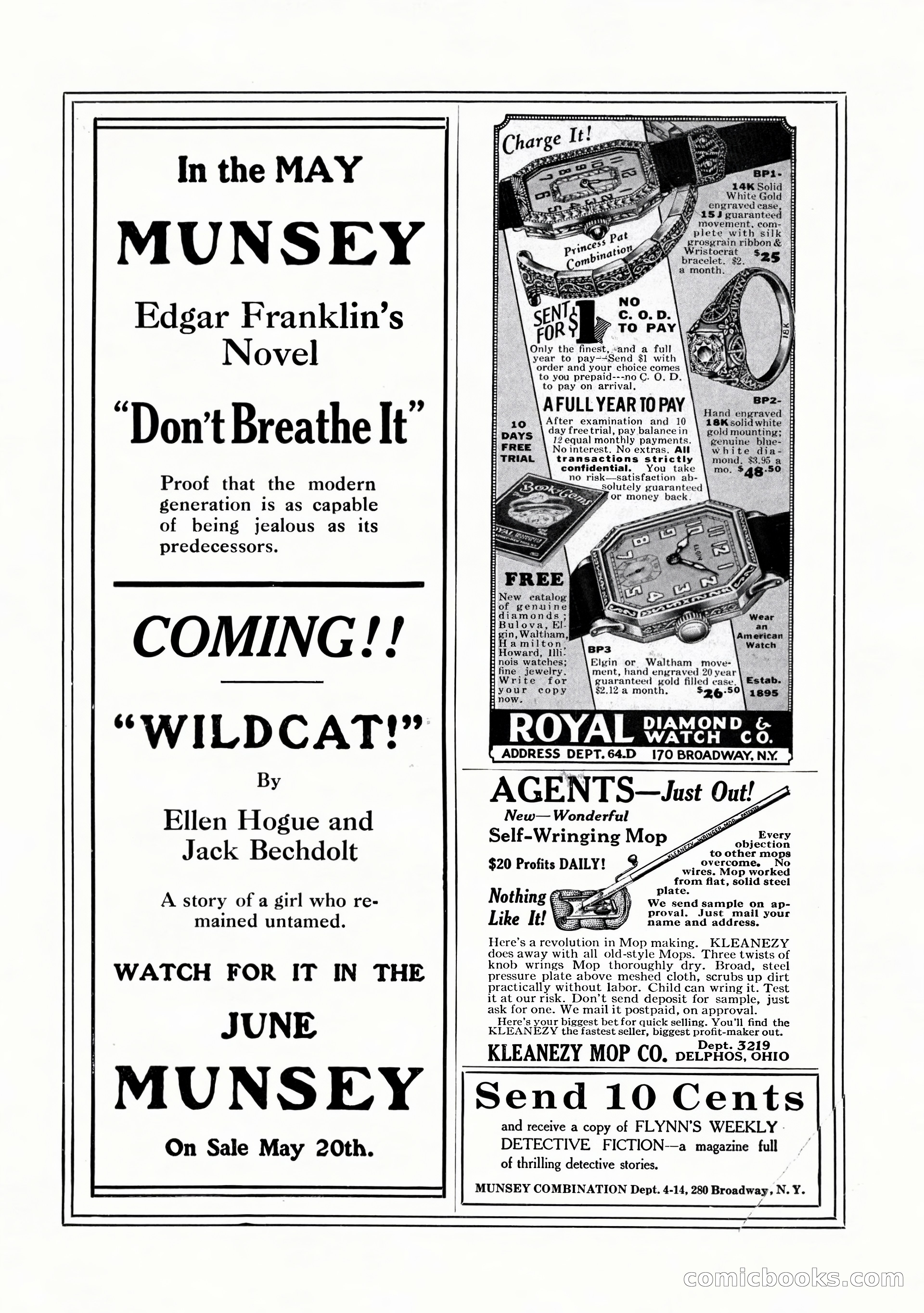 Argosy All-Story Weekly, April 14, 1928 — page 151 of 152