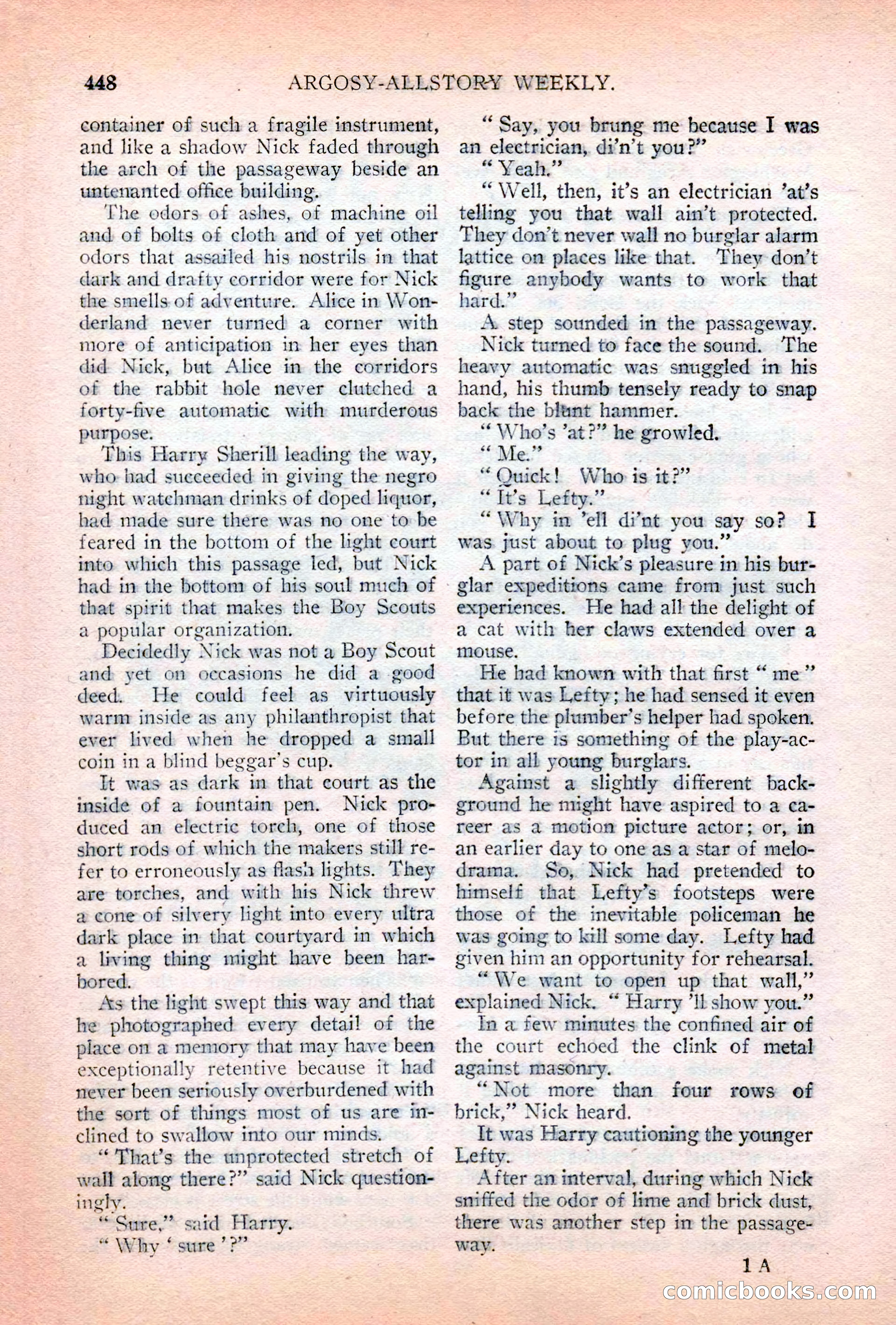 Argosy All-Story Weekly, April 28, 1928 — page 18 of 148