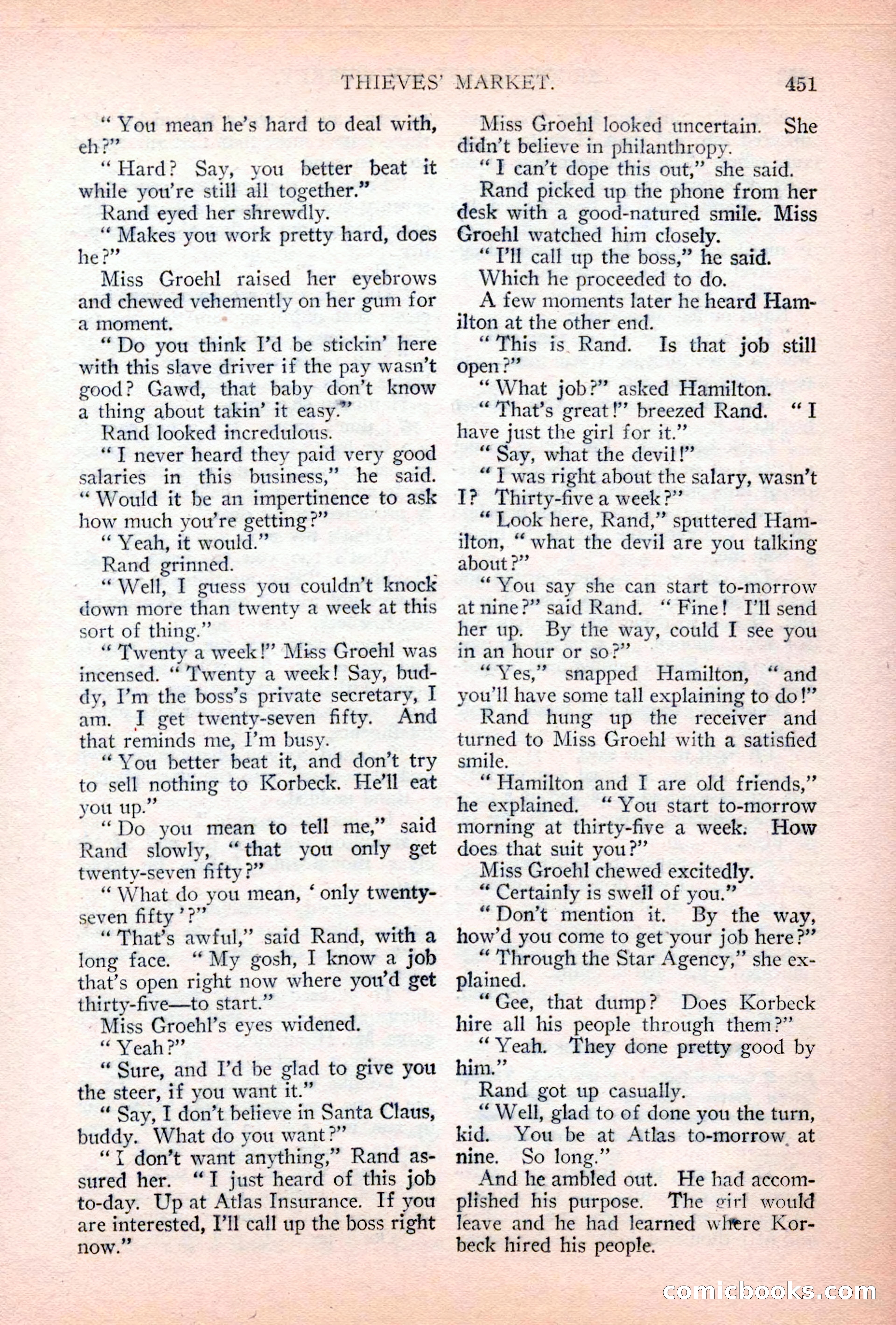 Argosy All-Story Weekly, April 28, 1928 — page 21 of 148