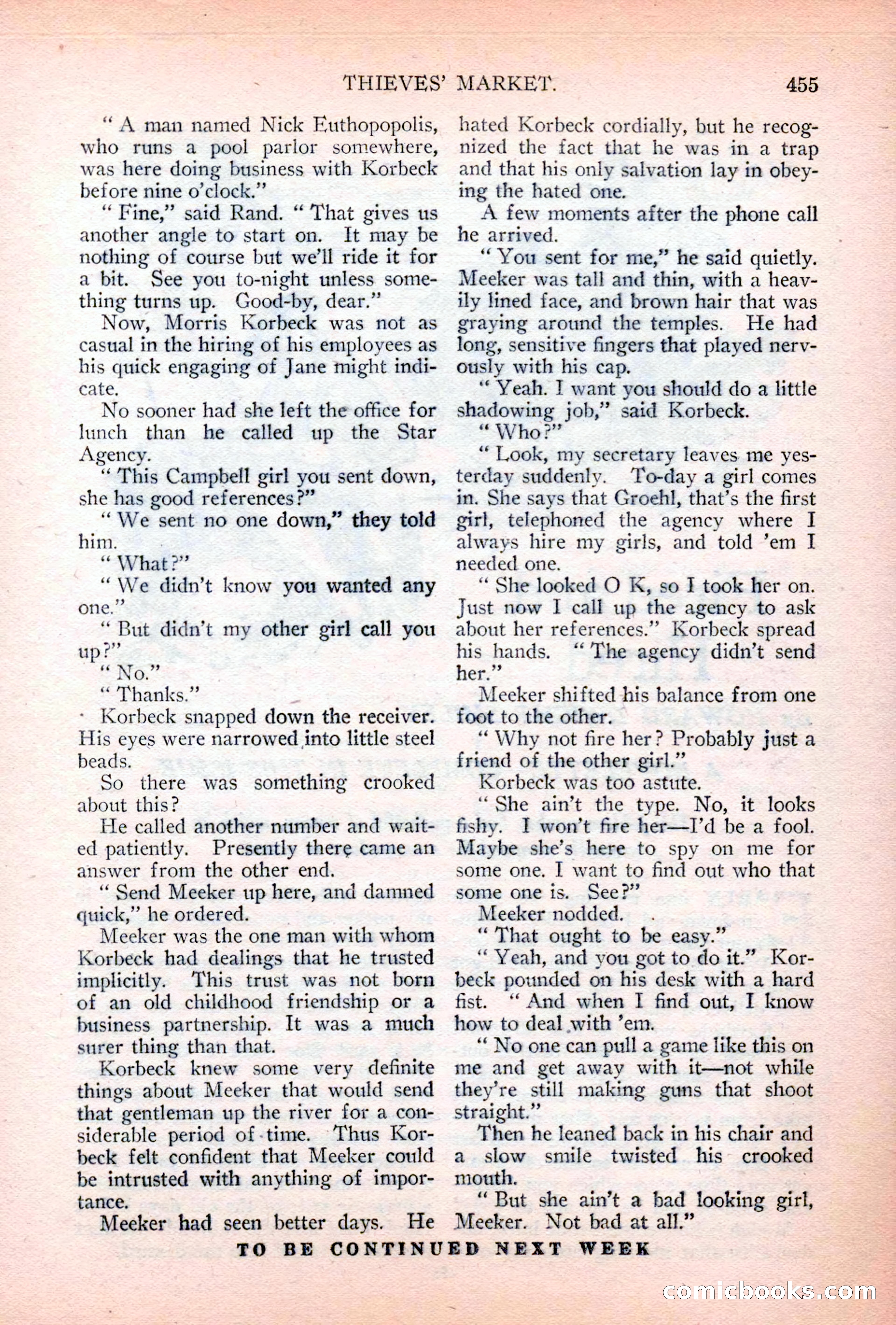 Argosy All-Story Weekly, April 28, 1928 — page 25 of 148