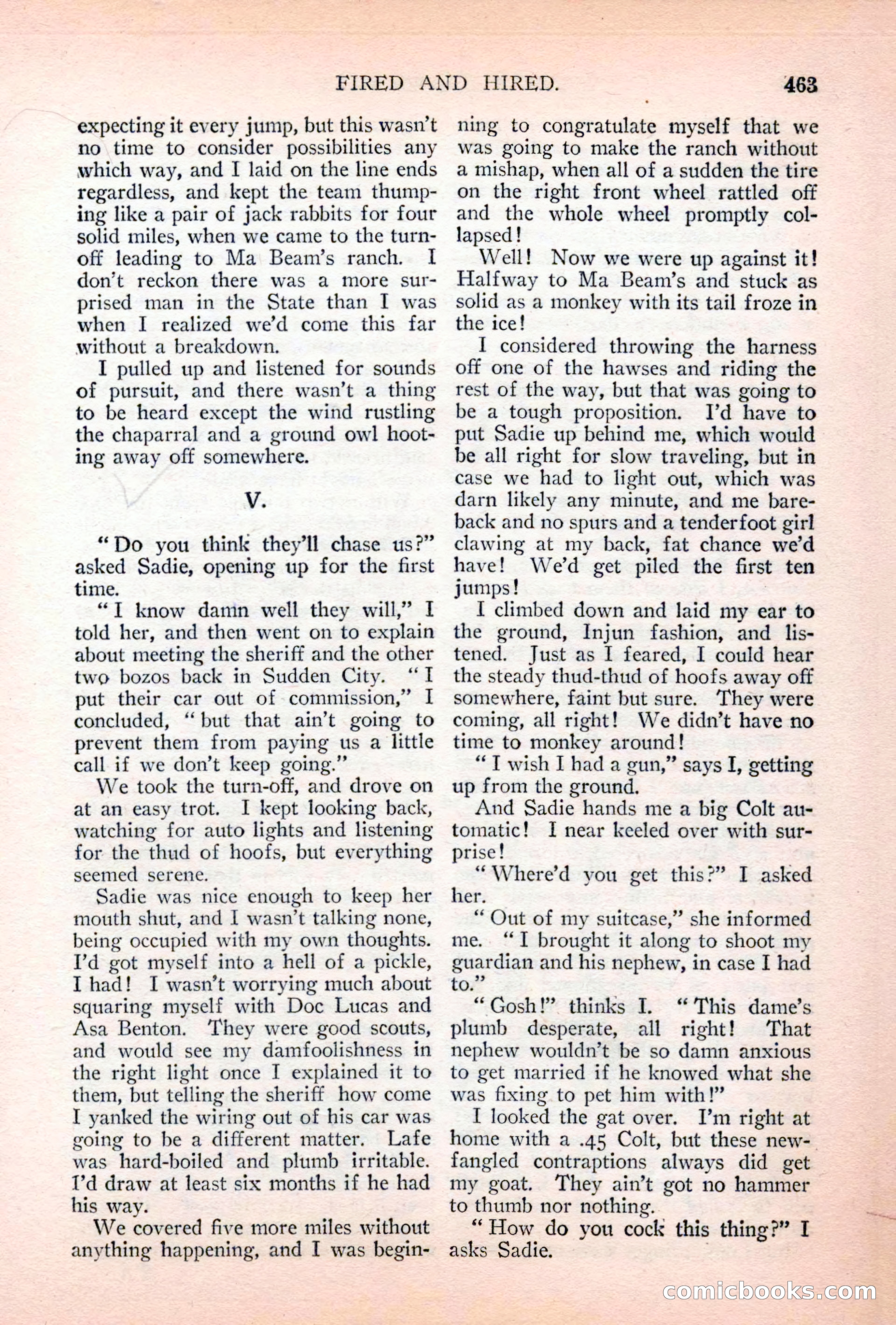 Argosy All-Story Weekly, April 28, 1928 — page 33 of 148