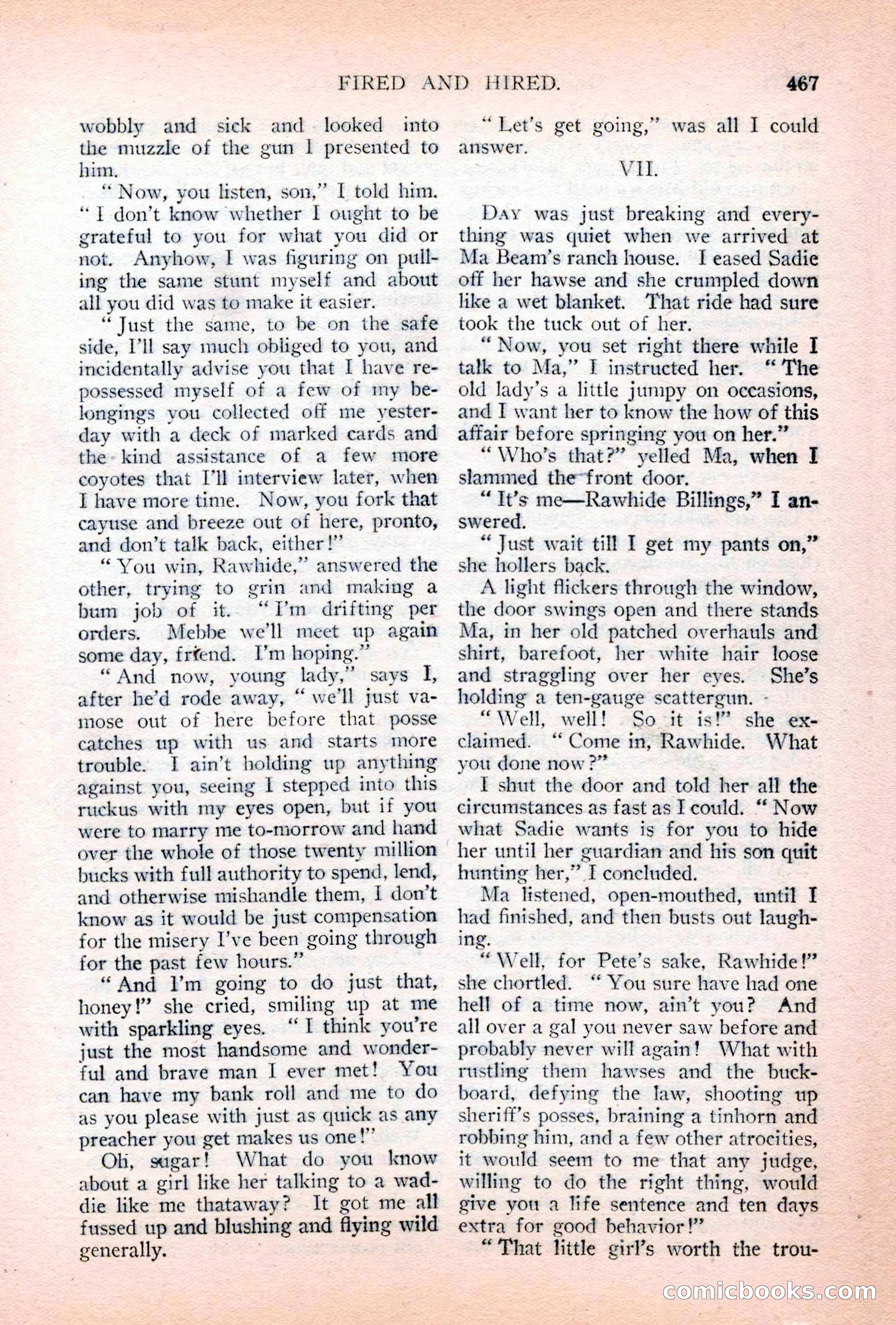 Argosy All-Story Weekly, April 28, 1928 — page 37 of 148