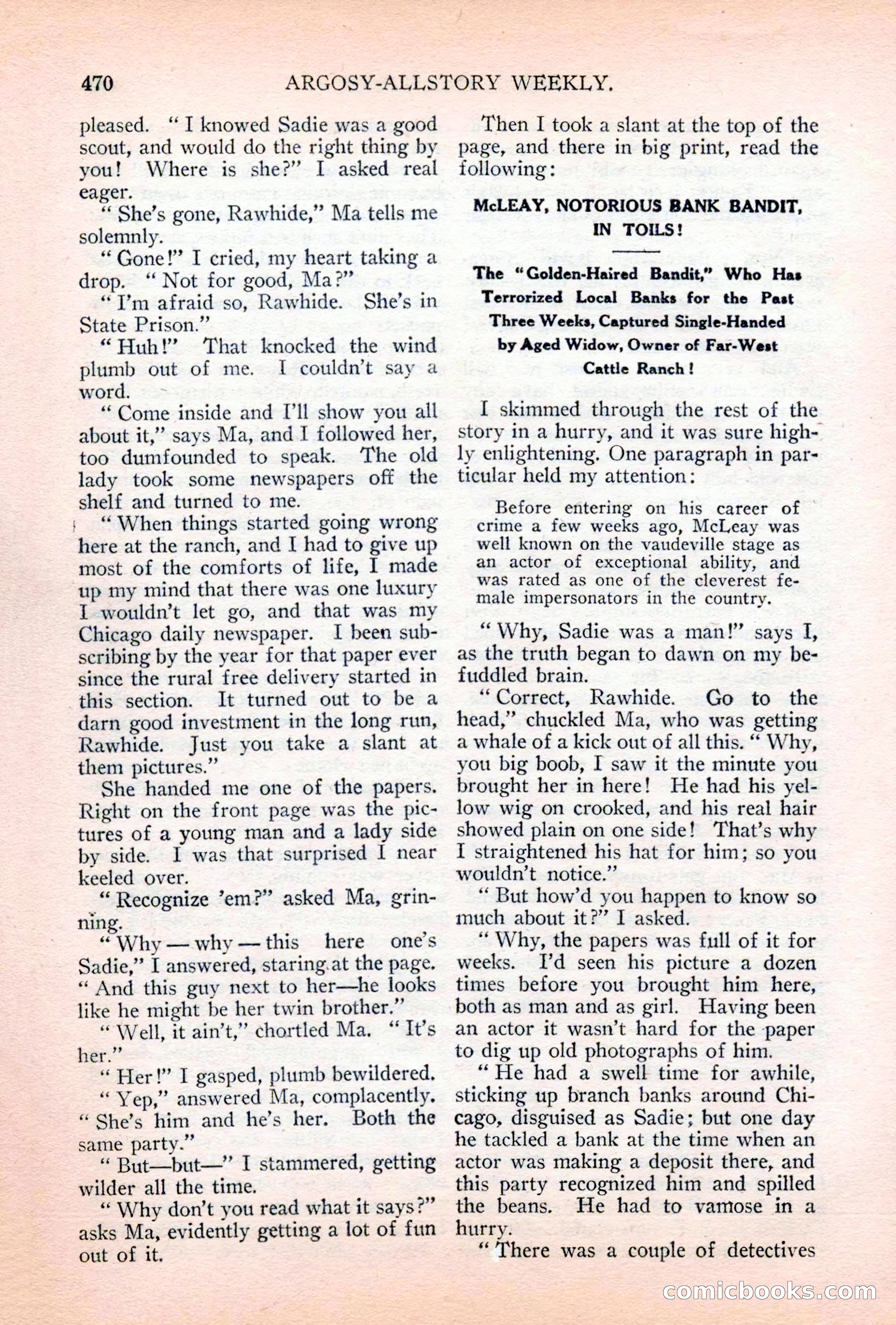 Argosy All-Story Weekly, April 28, 1928 — page 40 of 148