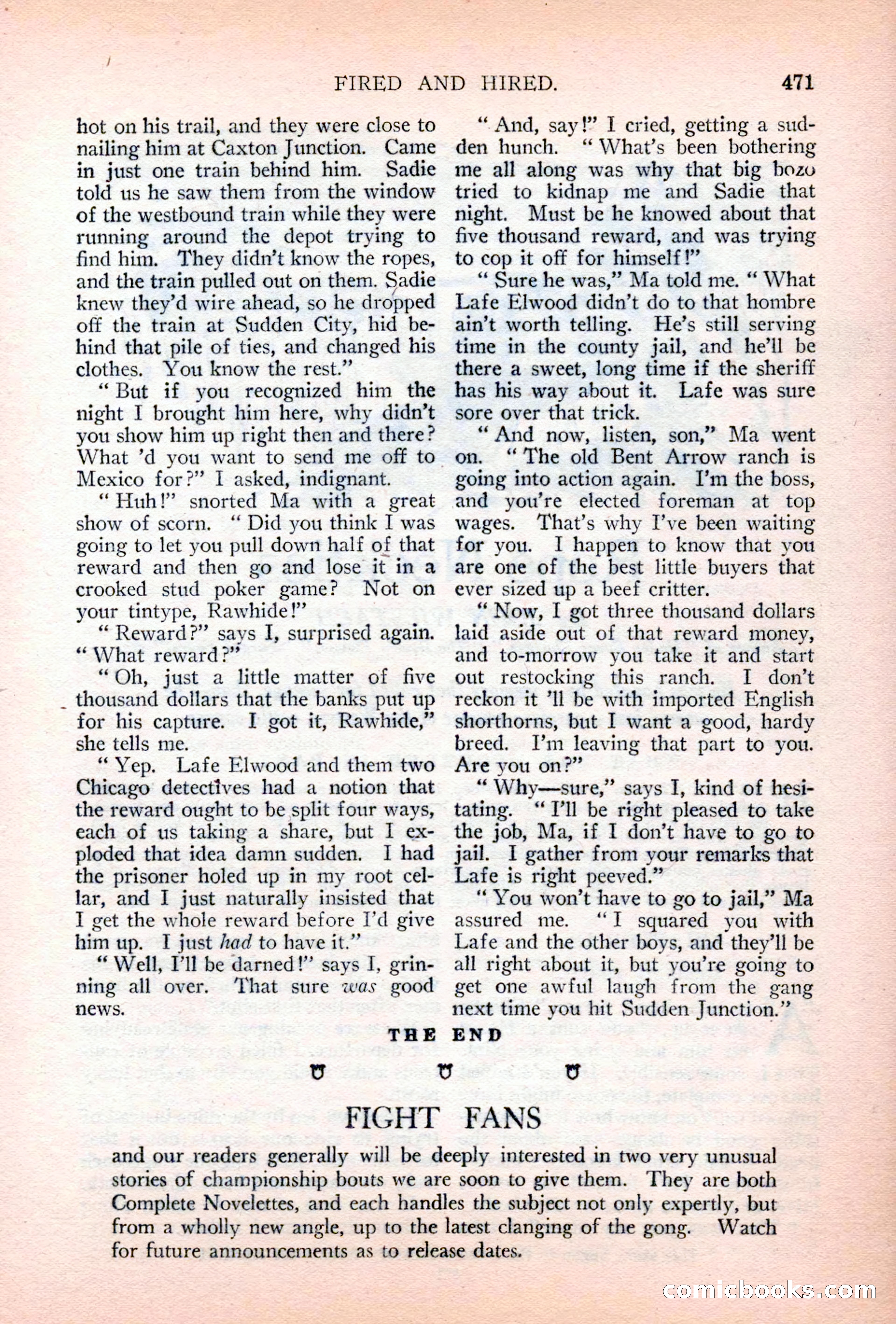 Argosy All-Story Weekly, April 28, 1928 — page 41 of 148
