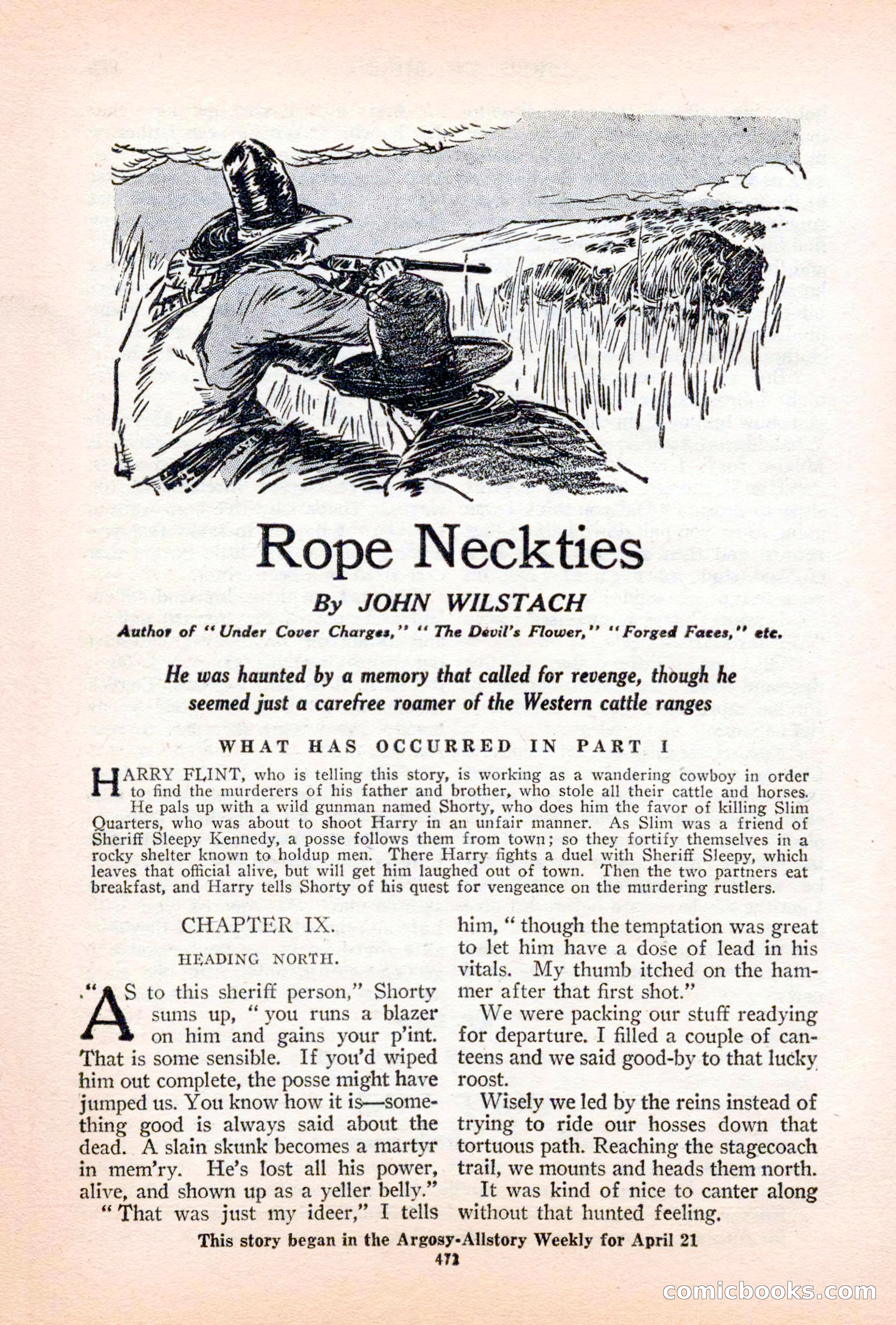 Argosy All-Story Weekly, April 28, 1928 — page 42 of 148