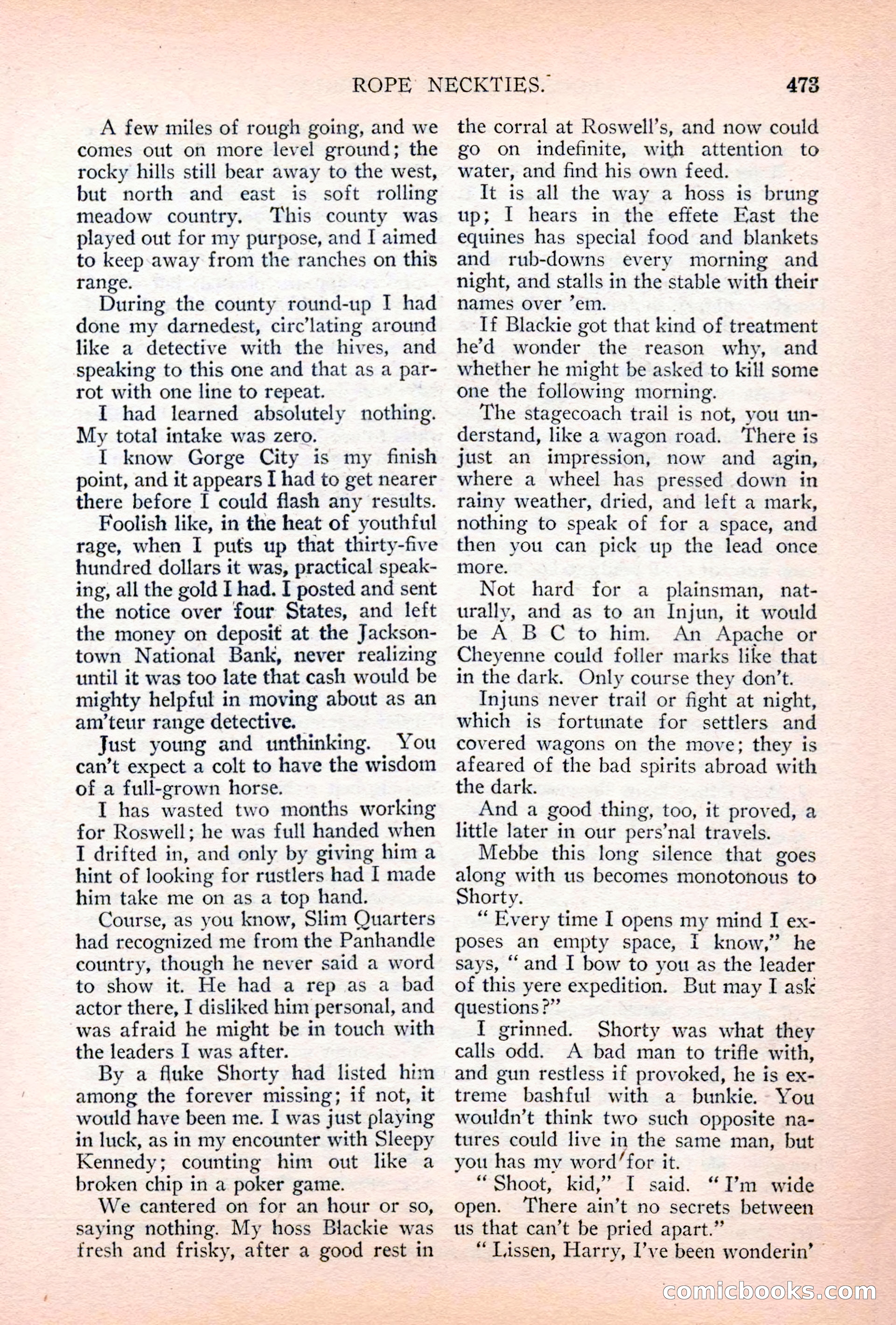 Argosy All-Story Weekly, April 28, 1928 — page 43 of 148