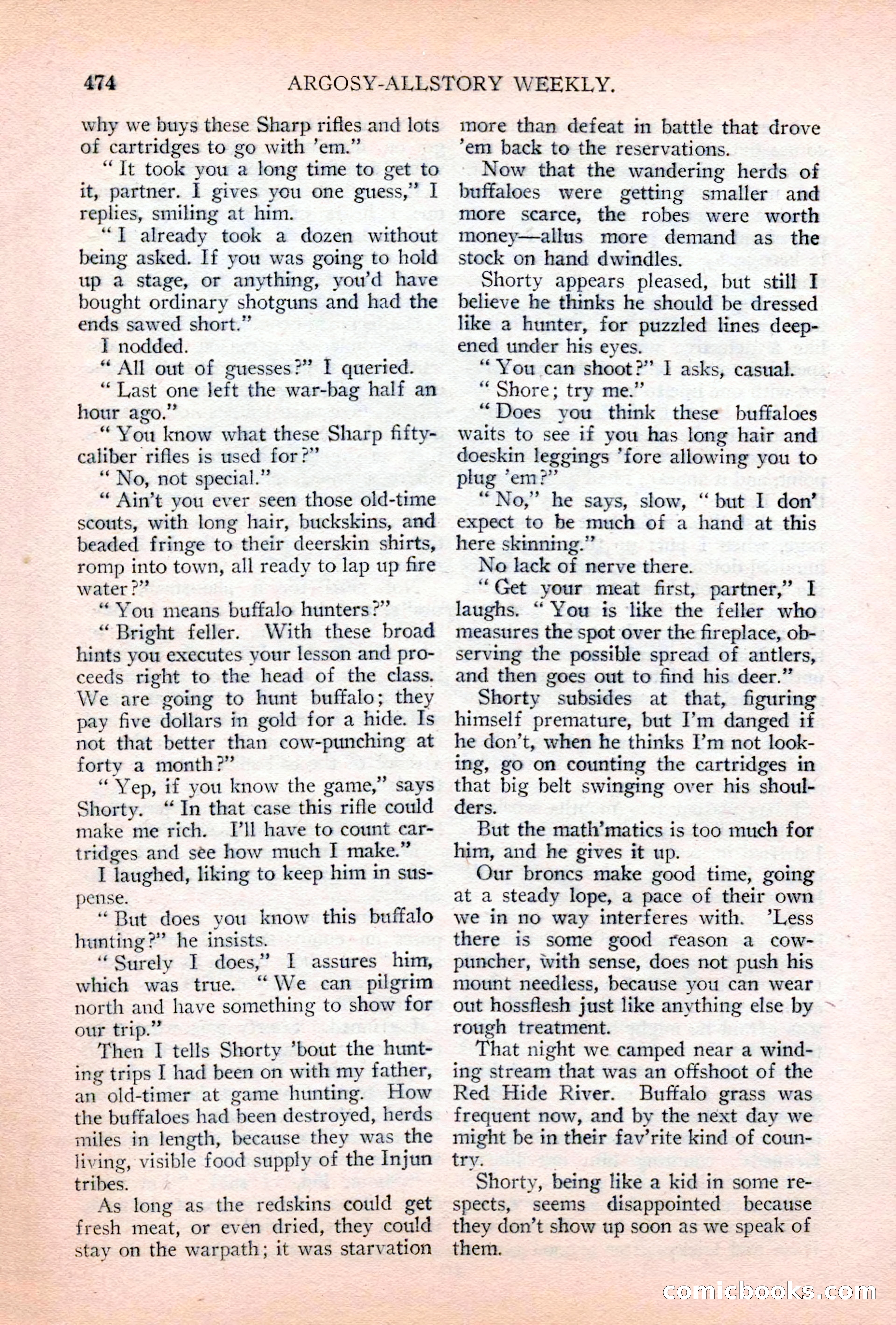 Argosy All-Story Weekly, April 28, 1928 — page 44 of 148