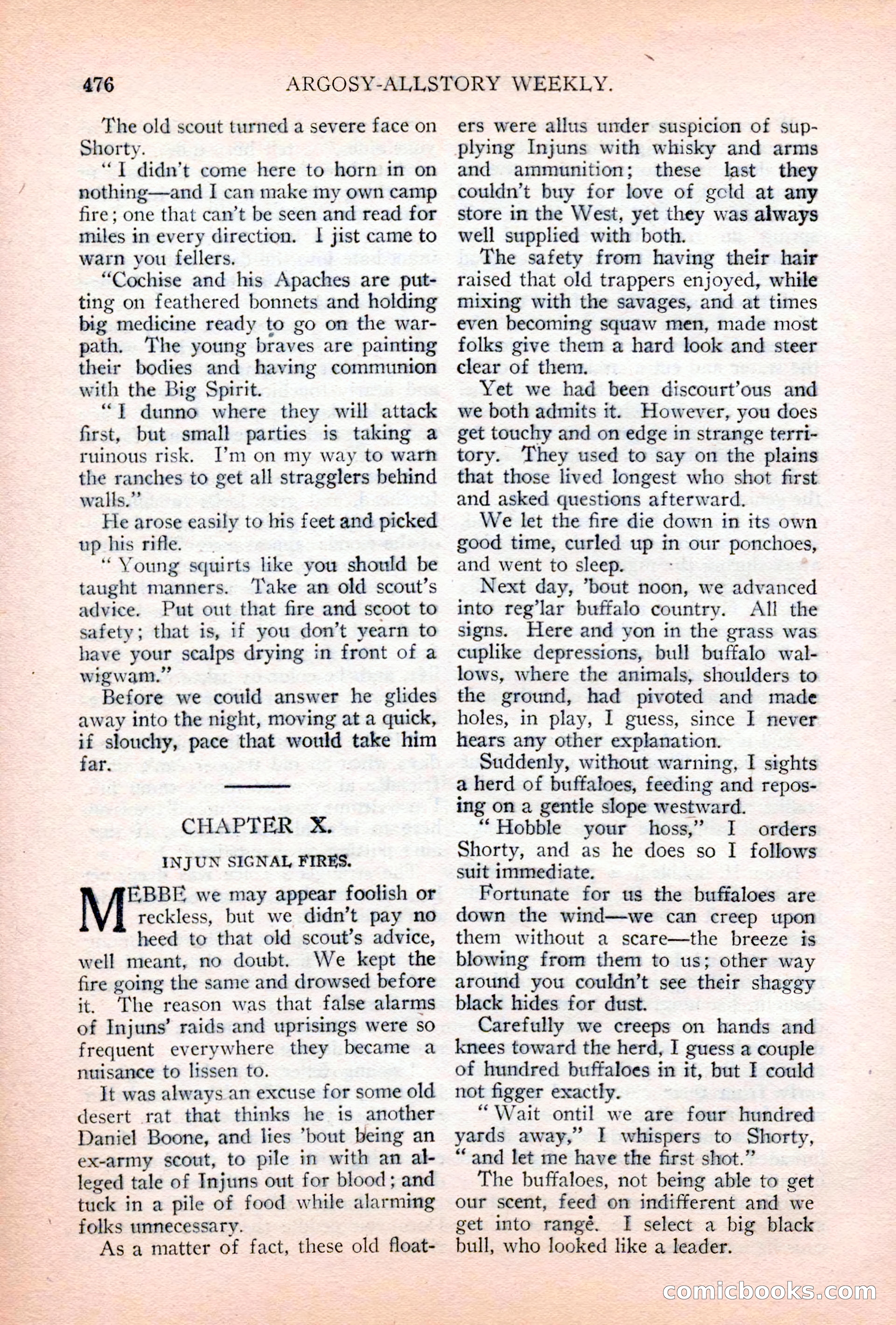 Argosy All-Story Weekly, April 28, 1928 — page 46 of 148