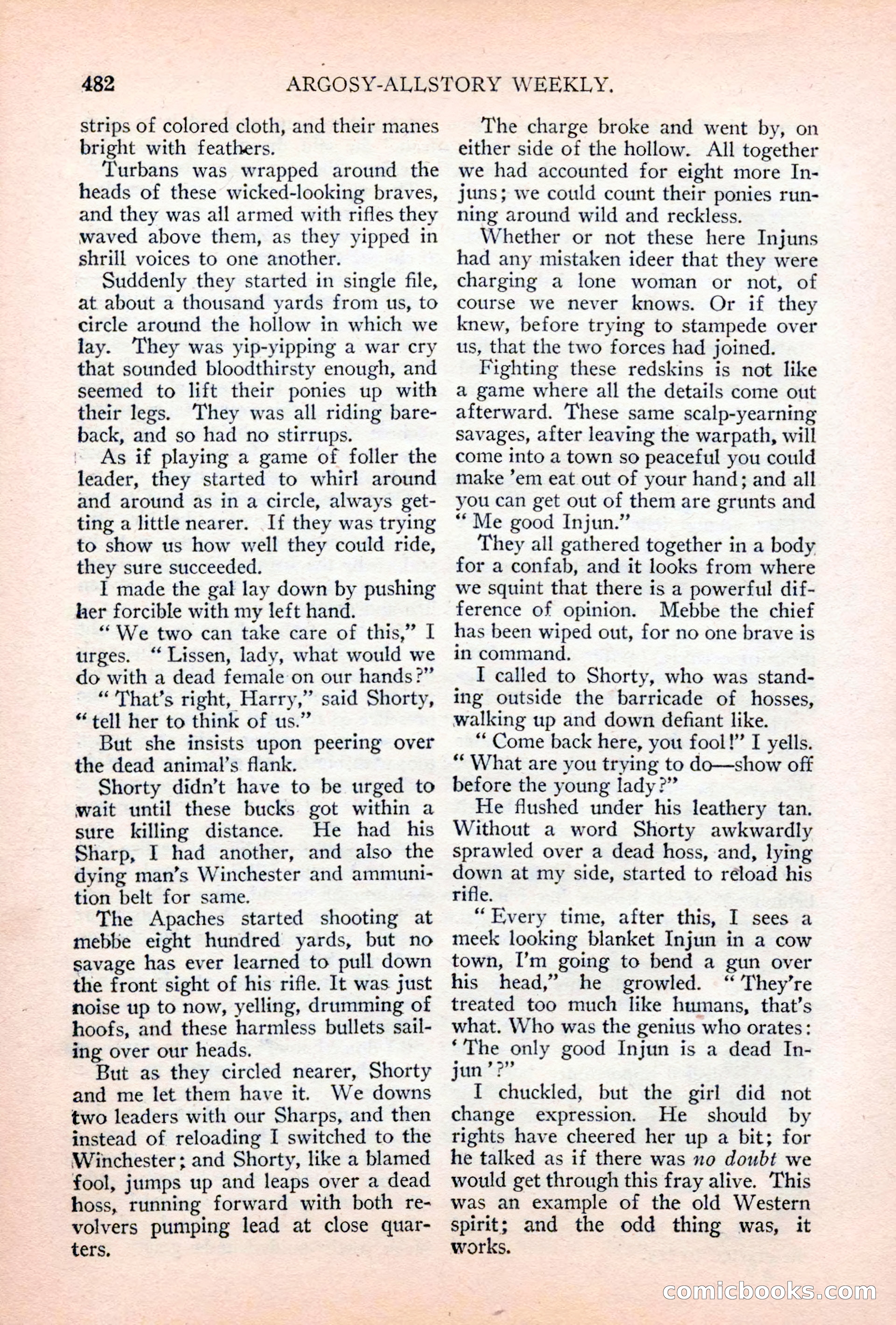 Argosy All-Story Weekly, April 28, 1928 — page 52 of 148
