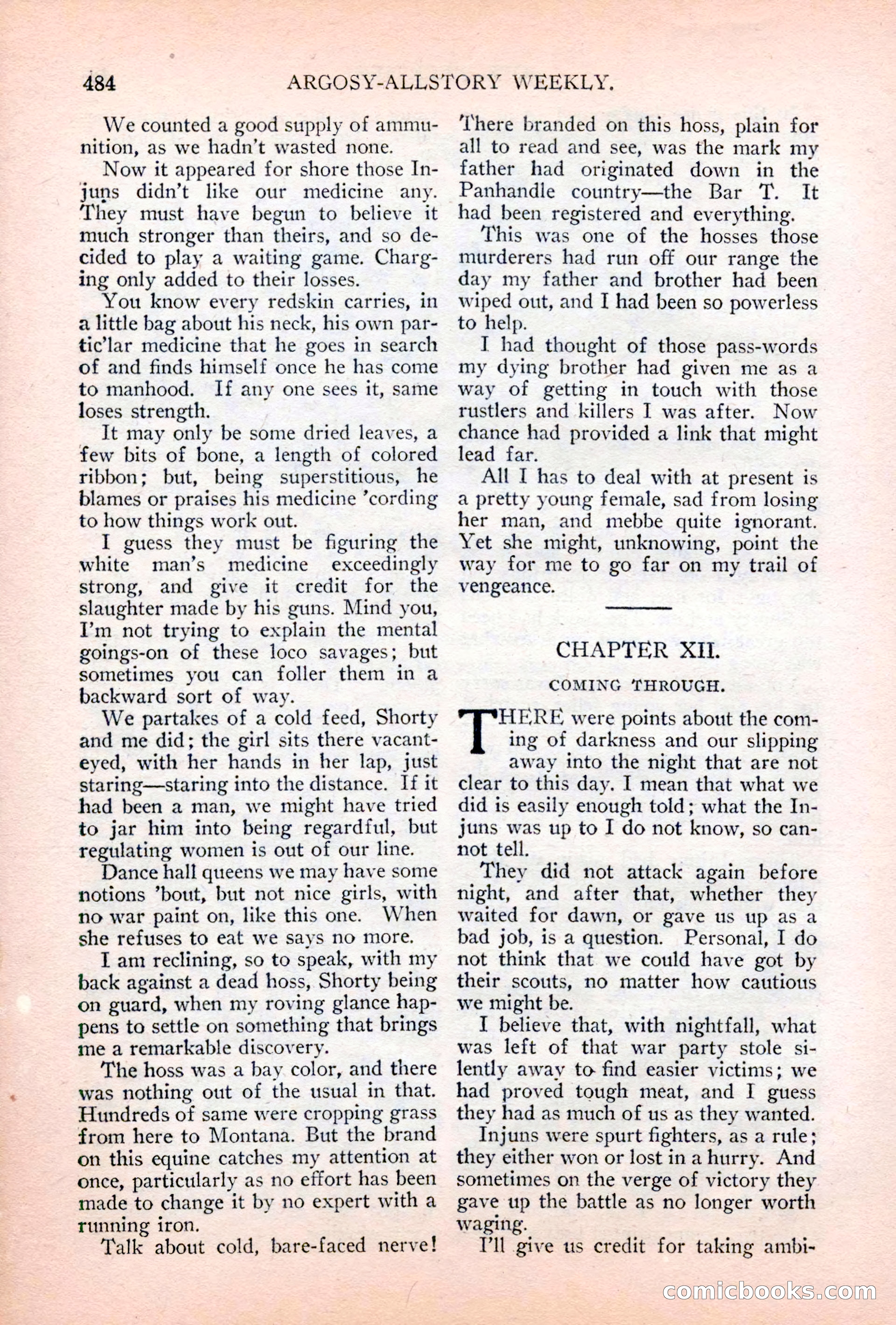 Argosy All-Story Weekly, April 28, 1928 — page 54 of 148