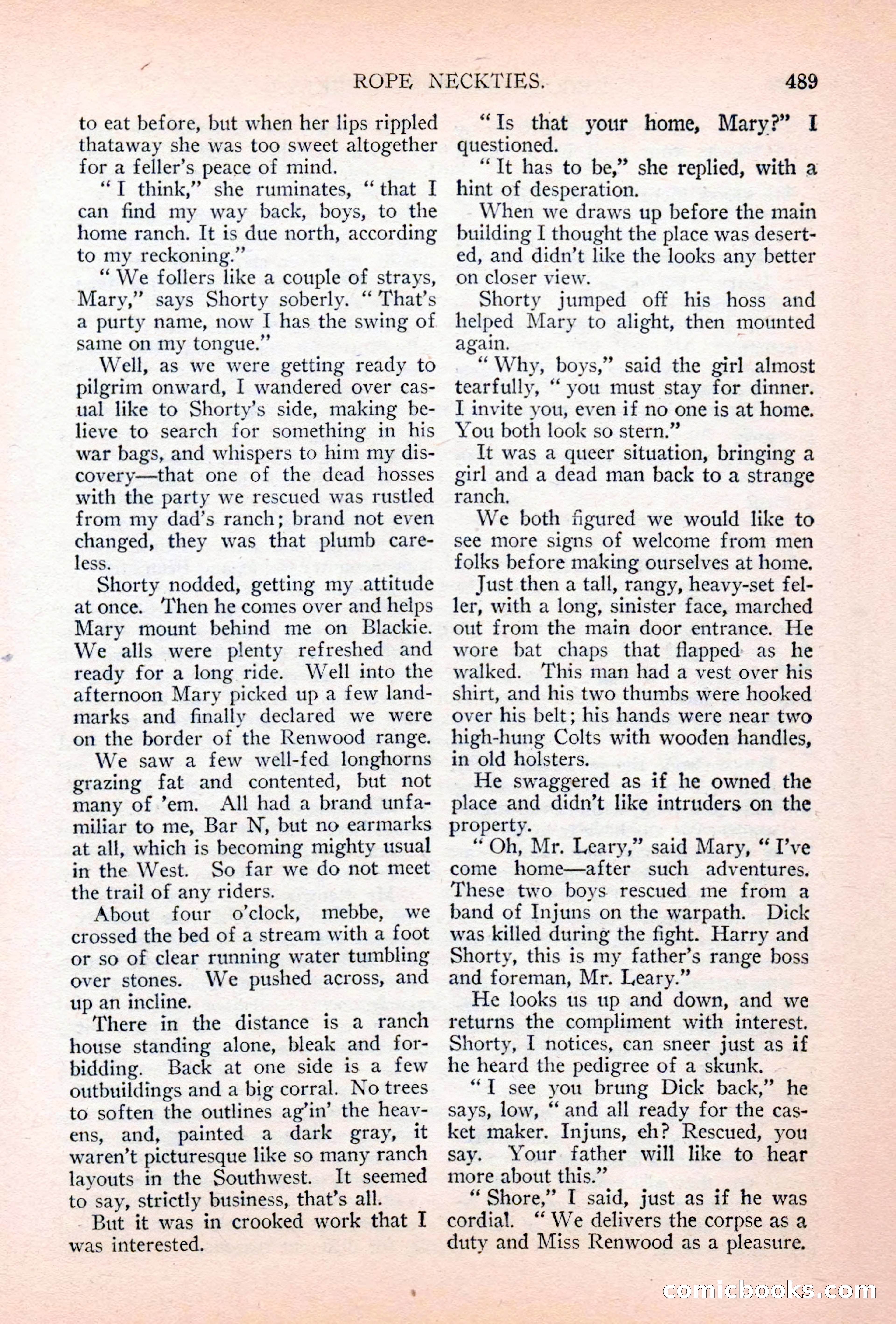 Argosy All-Story Weekly, April 28, 1928 — page 59 of 148