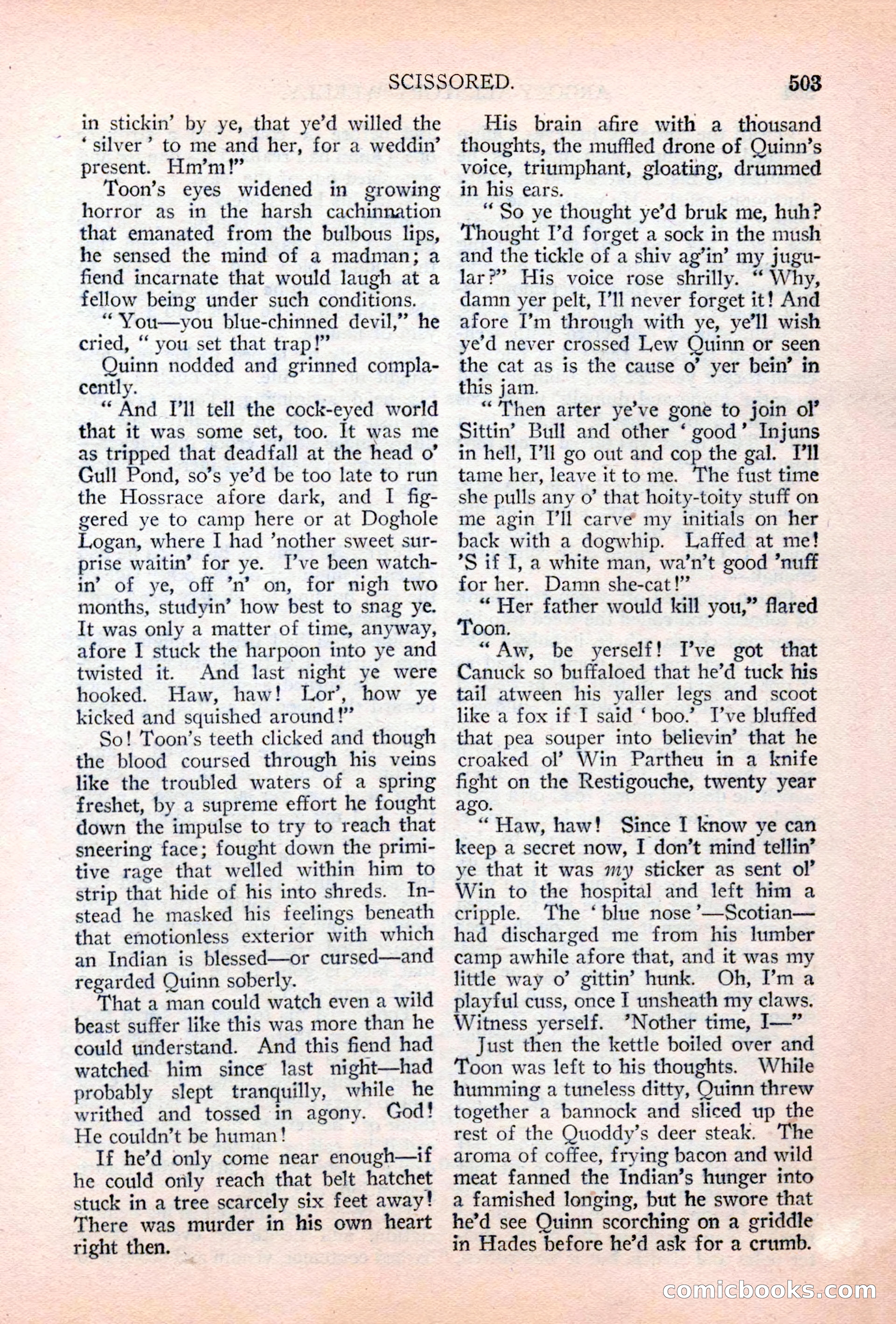 Argosy All-Story Weekly, April 28, 1928 — page 73 of 148