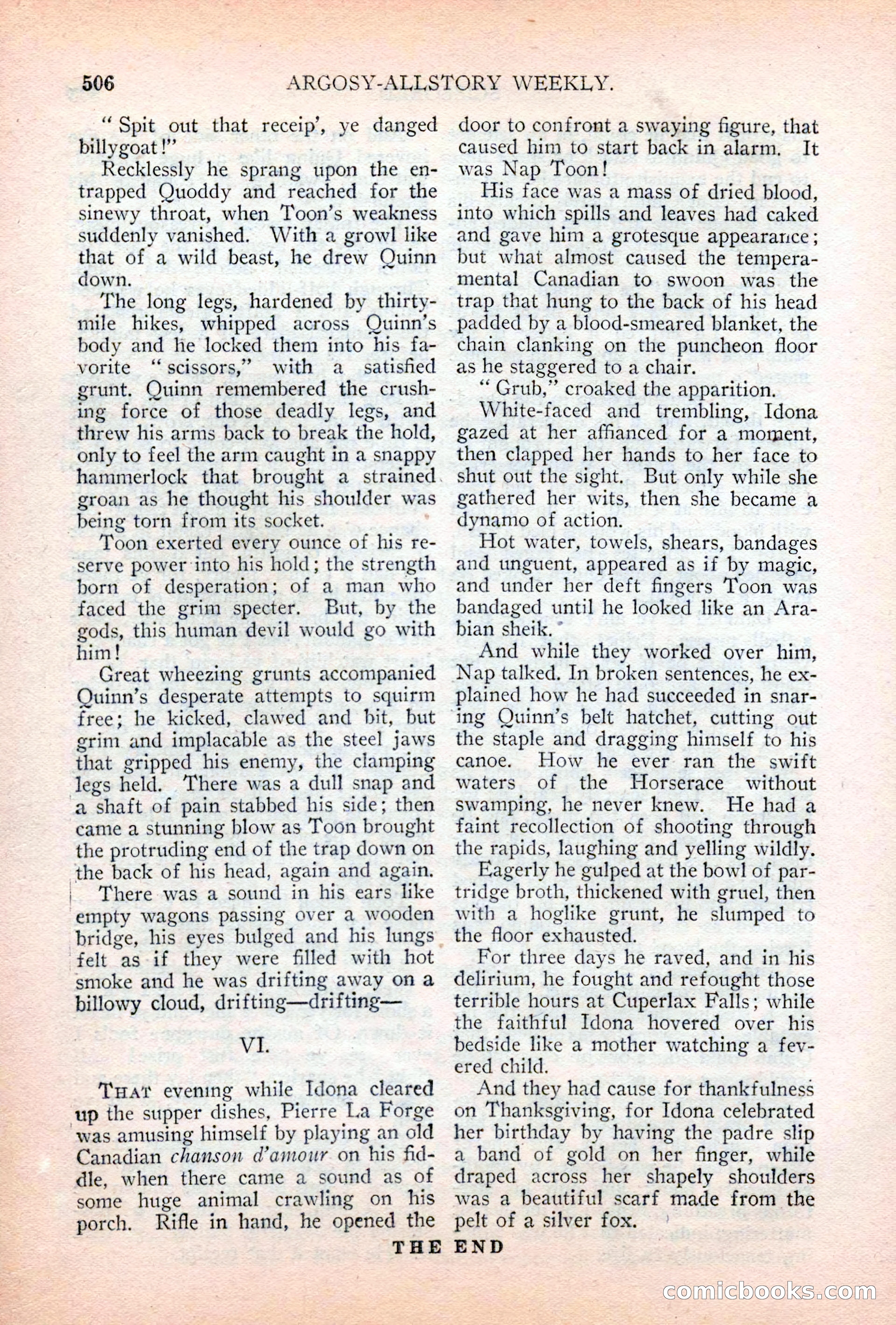 Argosy All-Story Weekly, April 28, 1928 — page 76 of 148