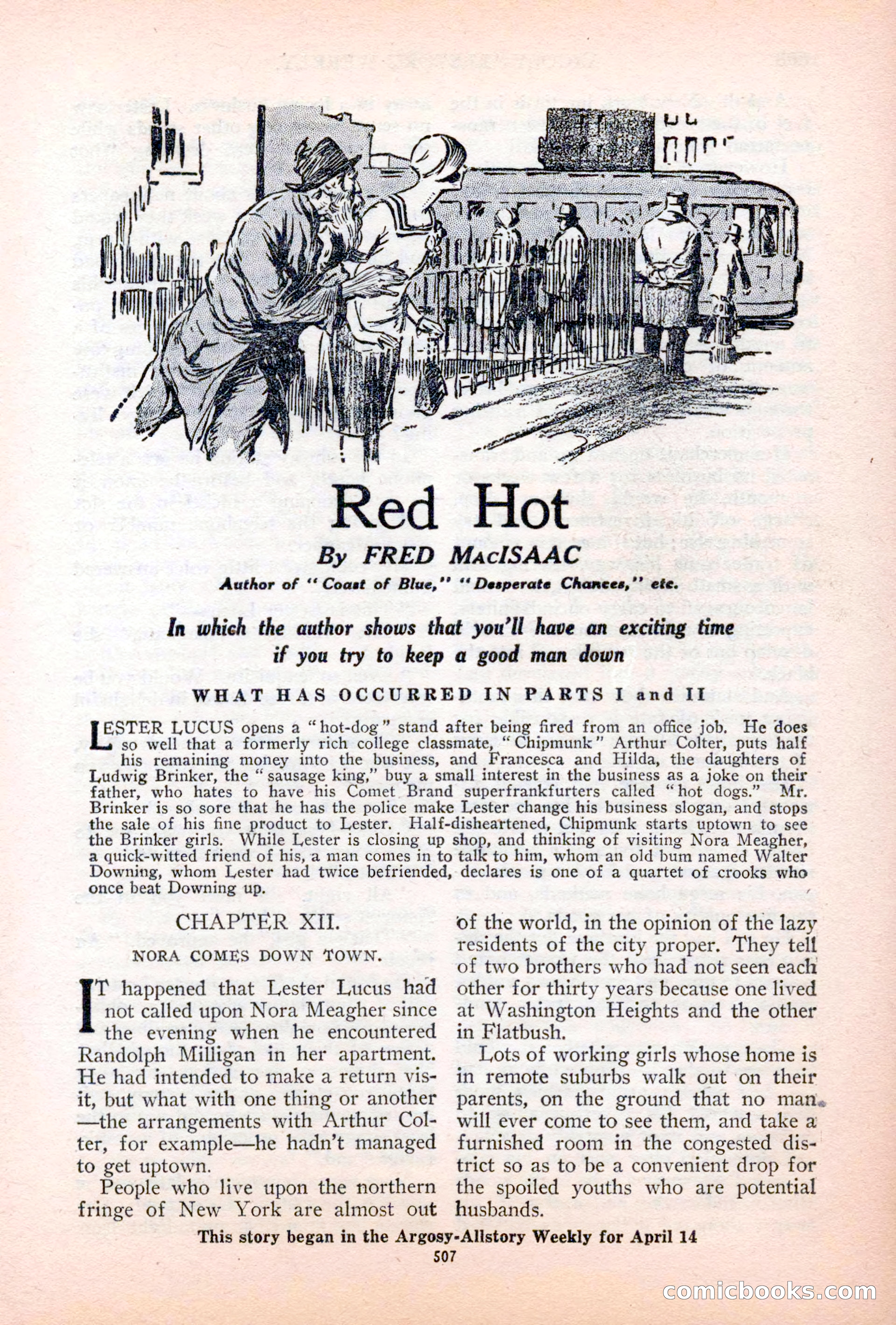 Argosy All-Story Weekly, April 28, 1928 — page 77 of 148